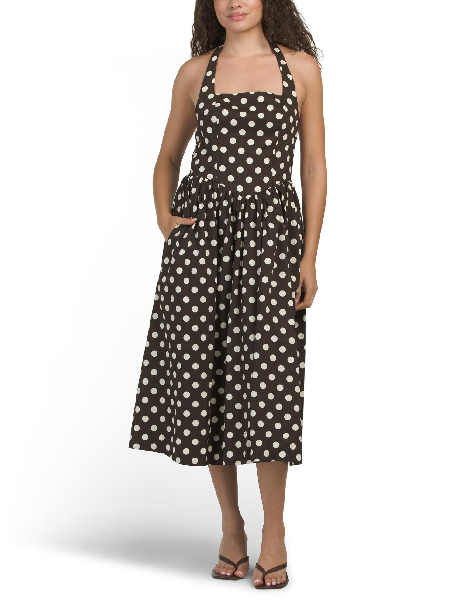 brown polka dot dress marshalls Marshalls Brown Polka Dot Dress