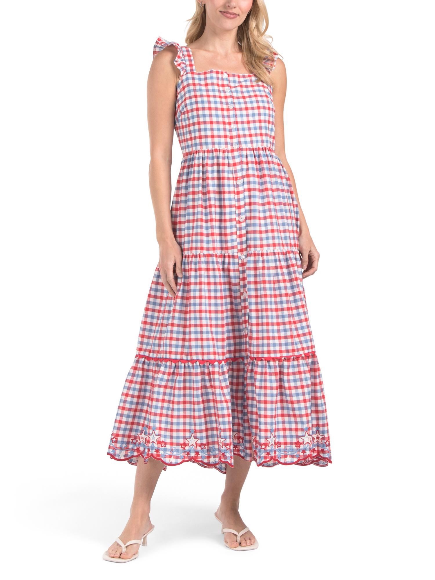 red gingham dress marshalls Can't get over this $15 dress from @marshalls #summeroutfit #gingham # marshalls #marshallsfind #ootd