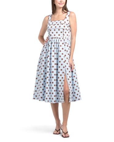 brown polka dot dress marshalls Women - Brown