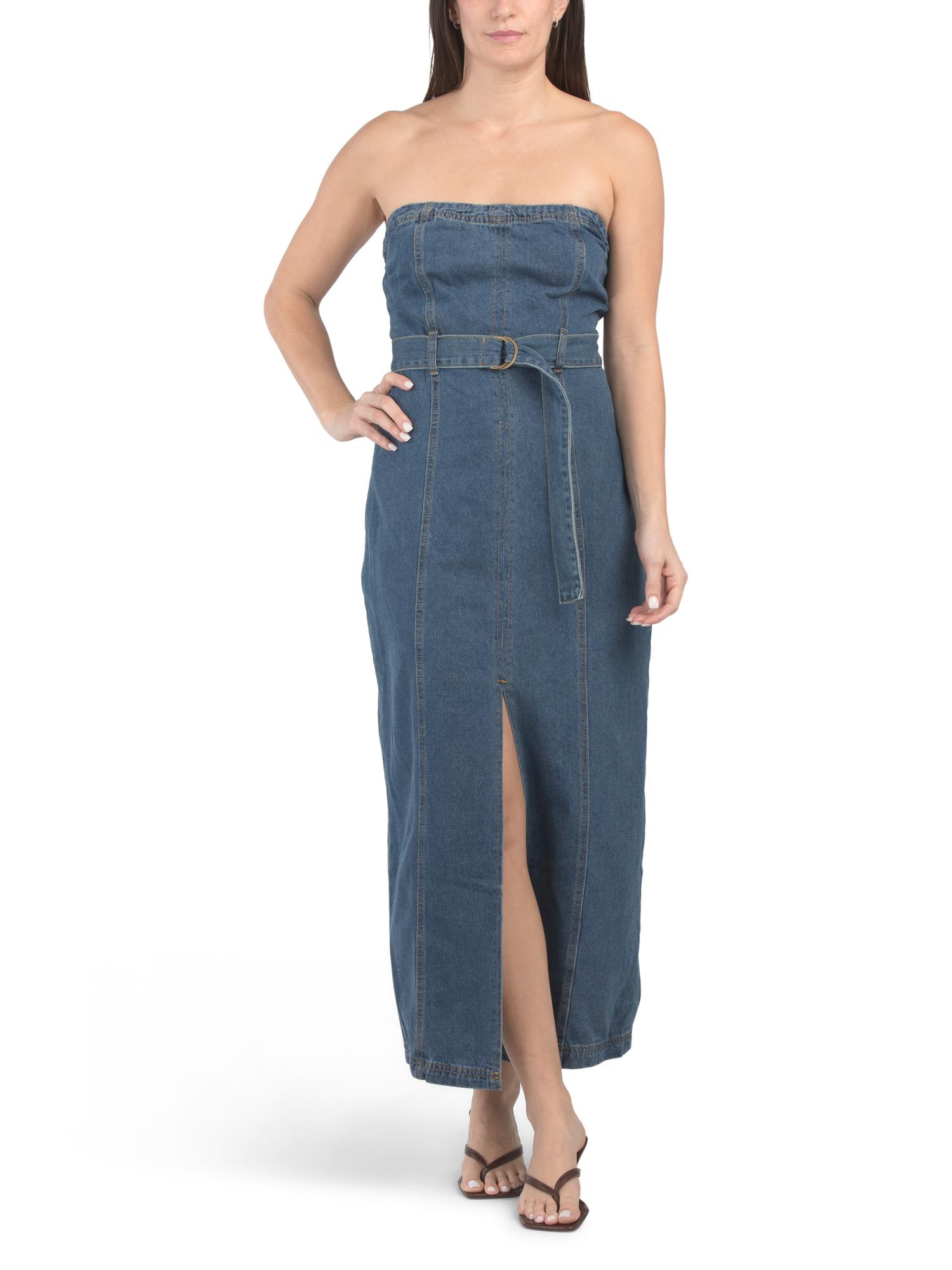 denim dress marshalls Love a denim dress! Left is from @marshalls, the right is from @tjmaxx #tjmaxxfinds #tjmaxx #marshallsfinds #marshallstyle #dmvblogger