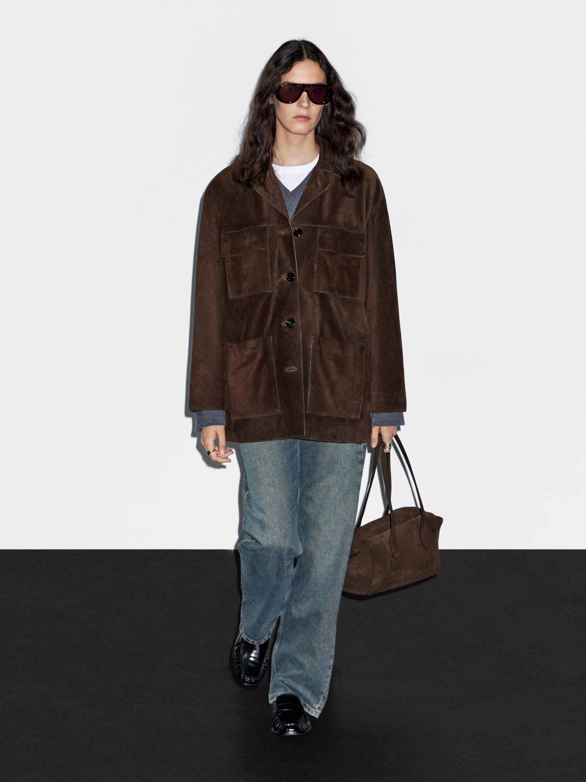 Damen-Jacken von MASSIMO DUTTI in Braun Lyst DE