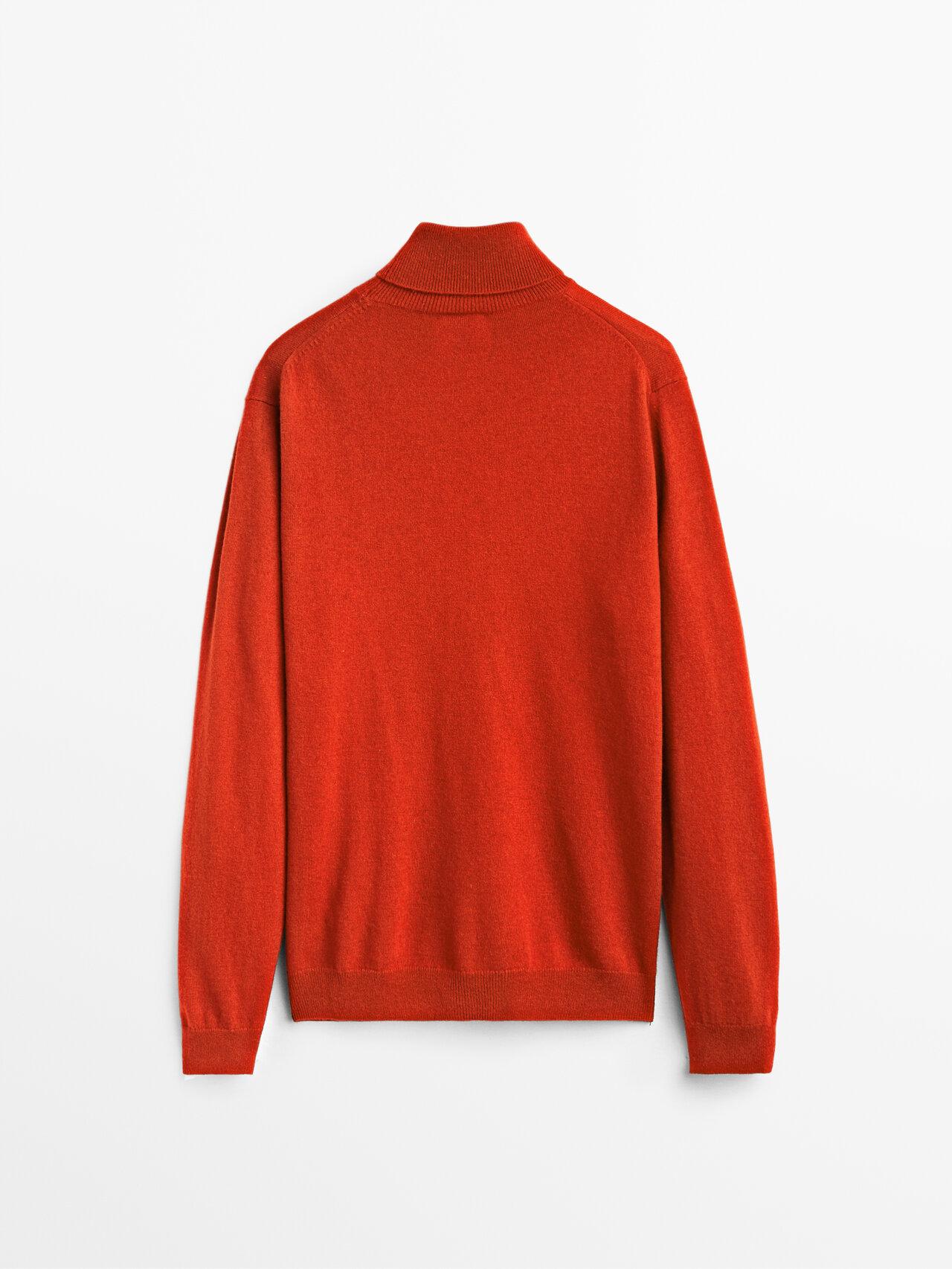 massimo dutti high neck sweater