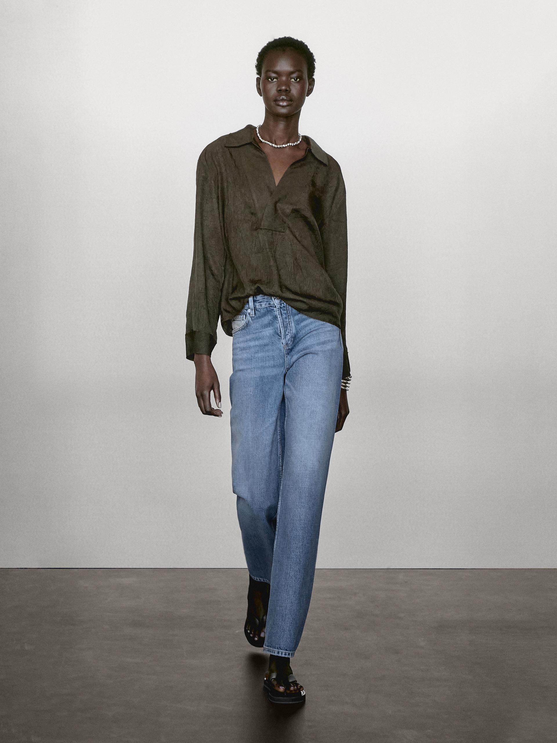 Blusas Massimo Rebajas En Massimo Dutti Mujer Camisetas Massimo