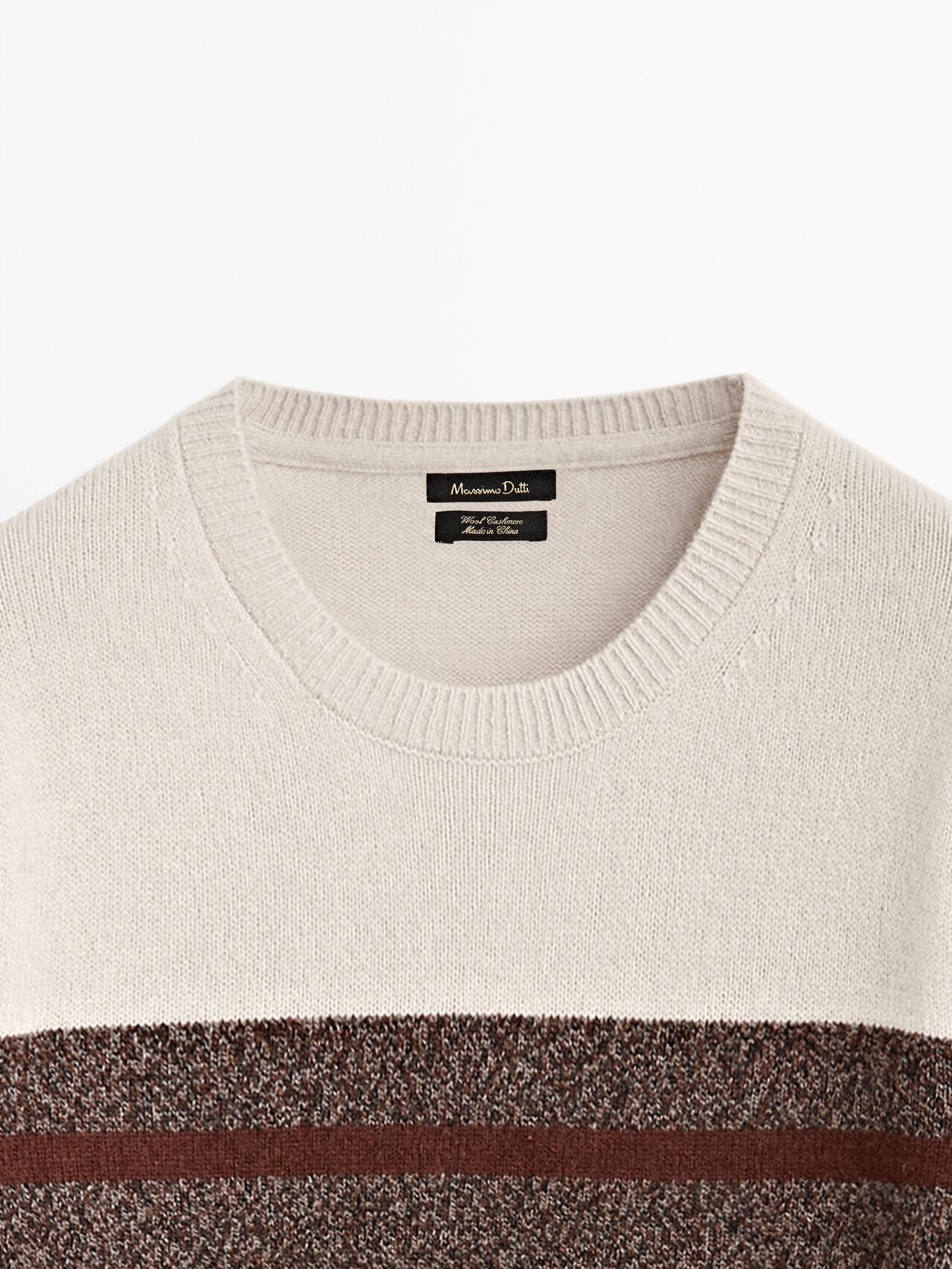 massimo dutti wool cashmere sweater