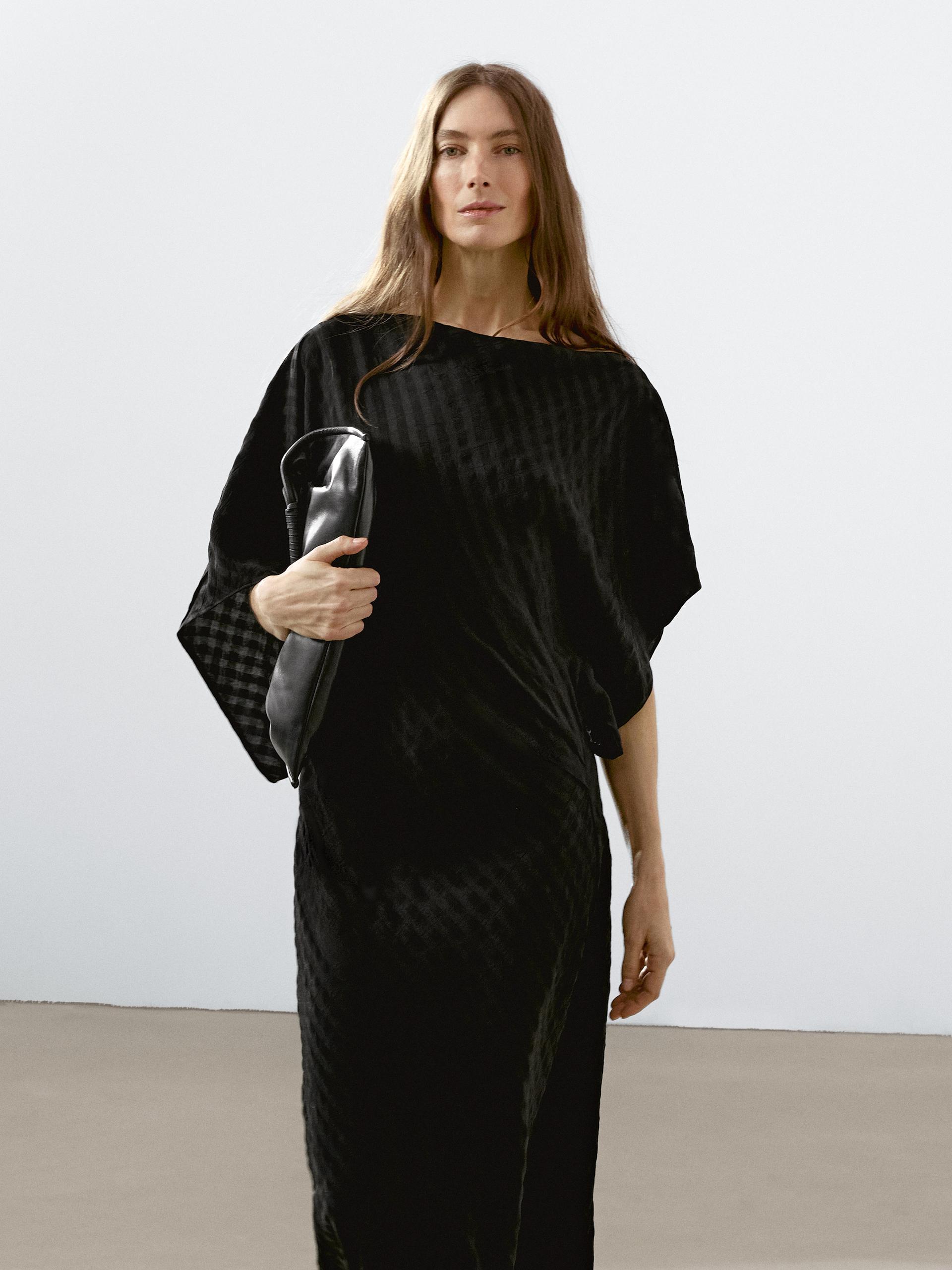 Encolure Américaine Massimo Dutti Robes Massimo Dutti MIDI Robe De