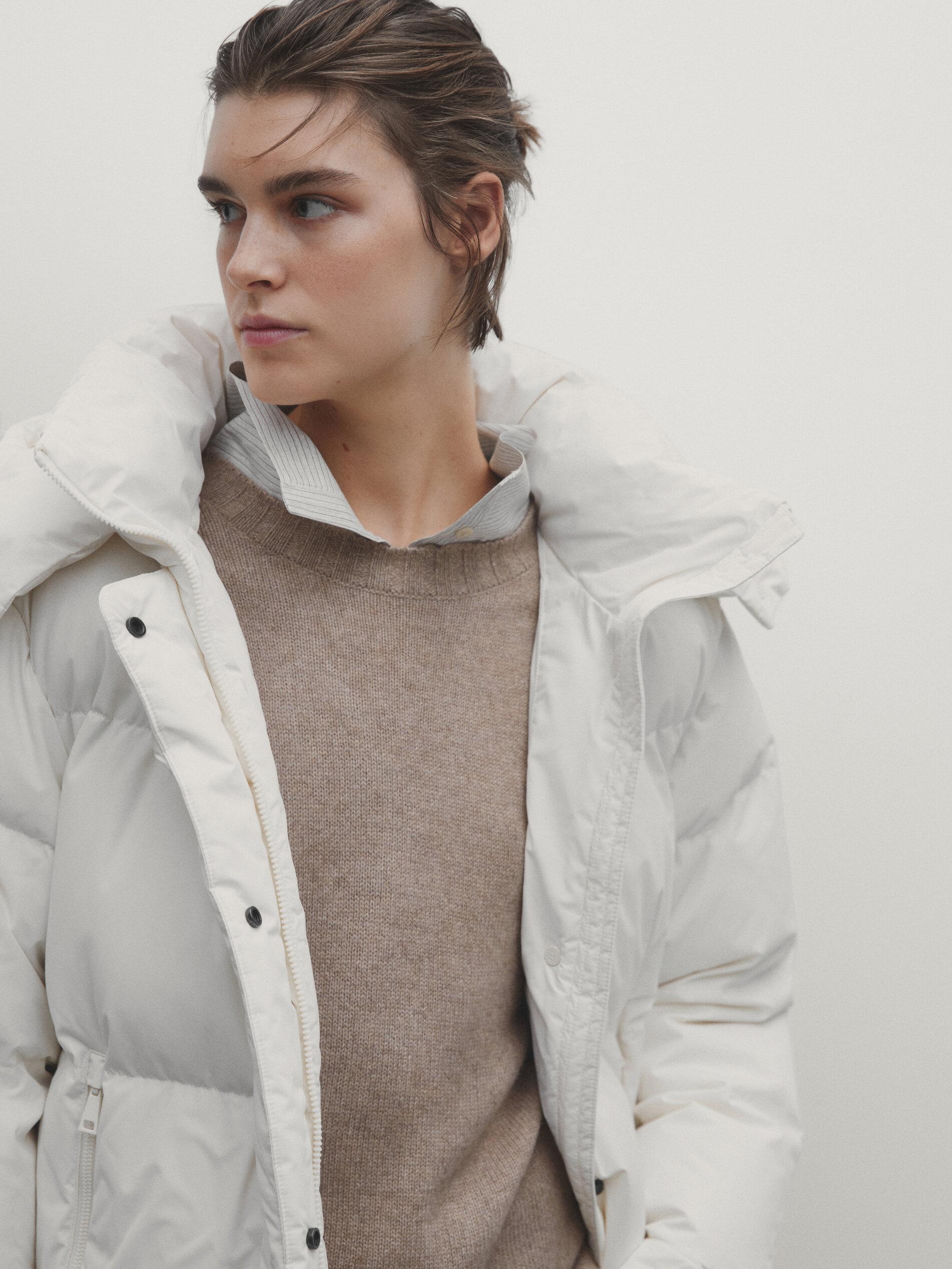Massimo dutti technical fabric jacket best sale