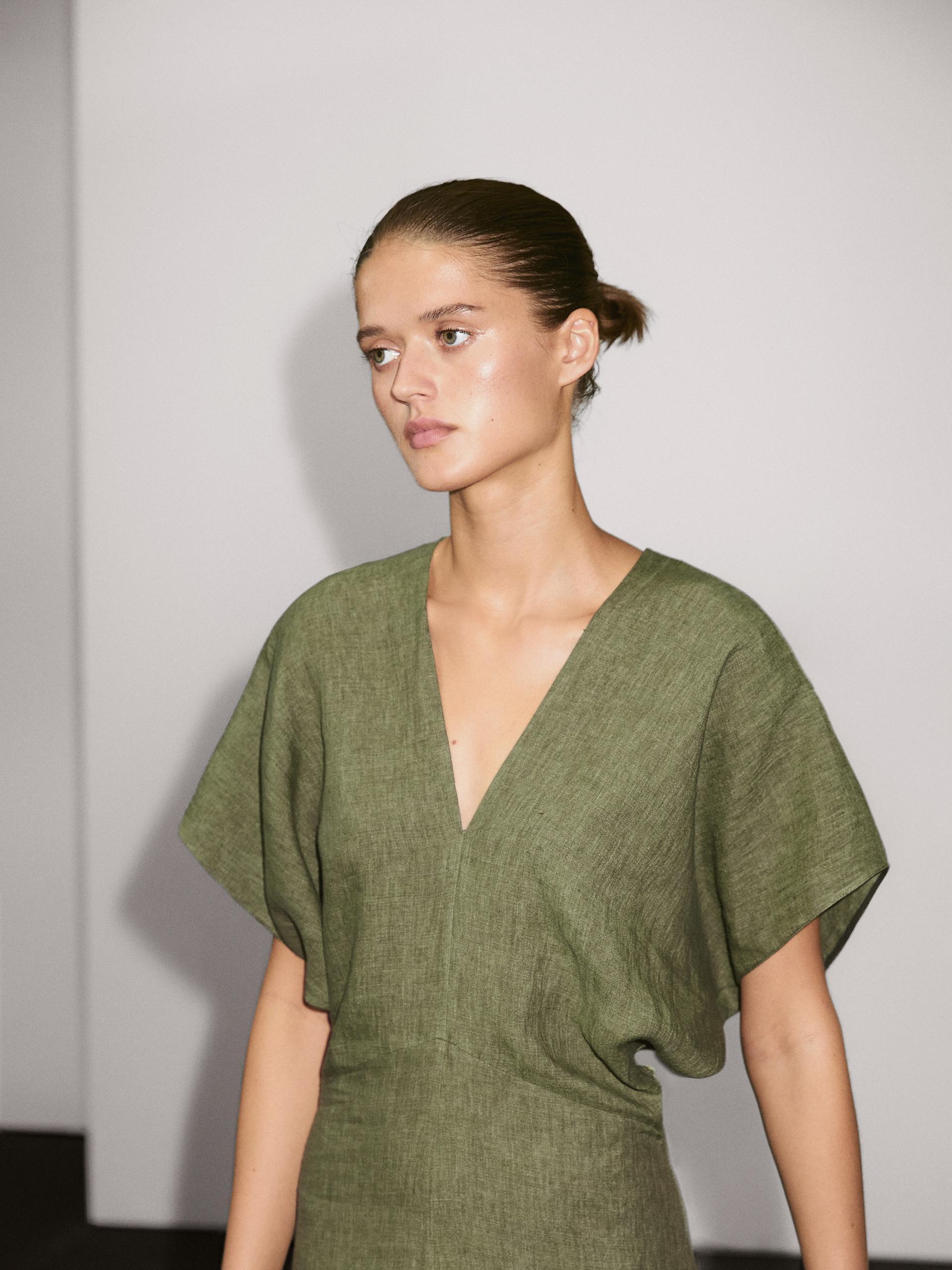 Green MASSIMO DUTTI Dresses for Women | Lyst UK