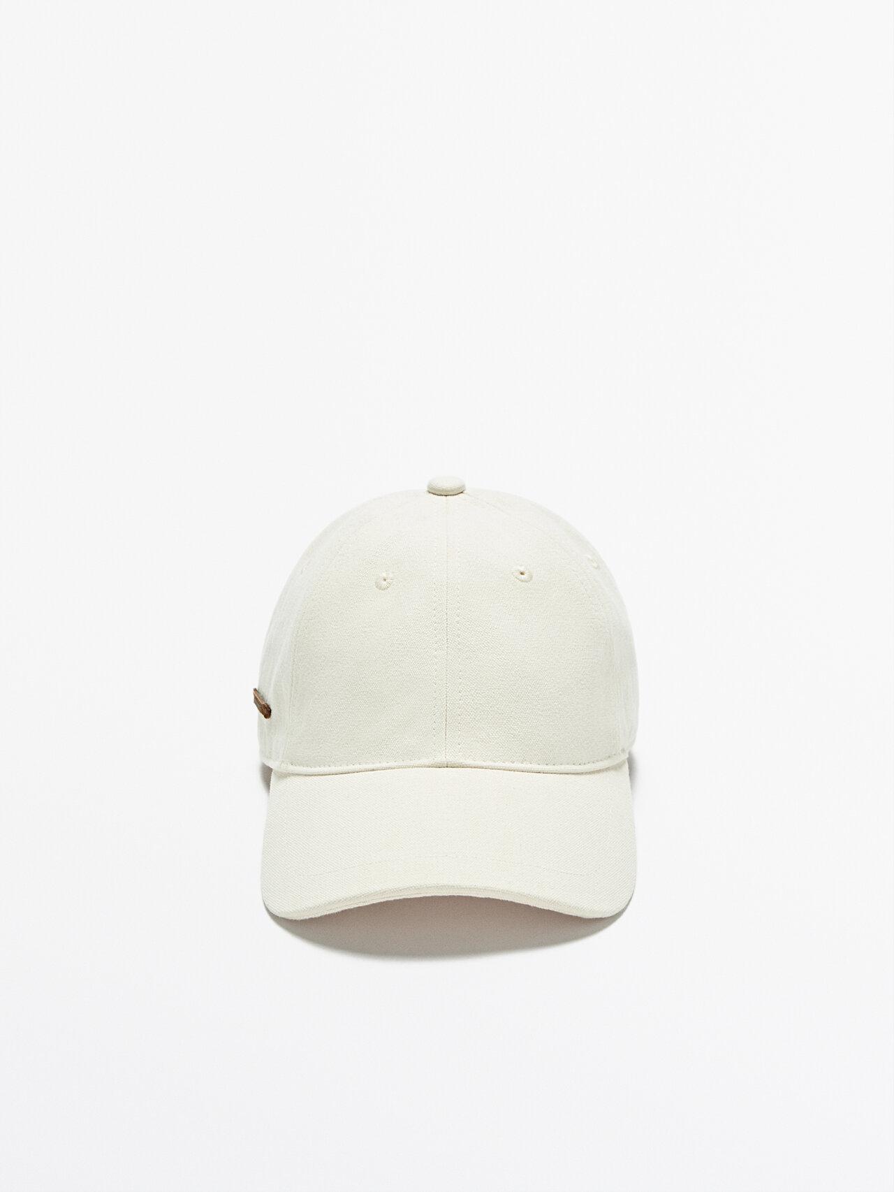 MASSIMO DUTTI Cotton Canvas Cap in 