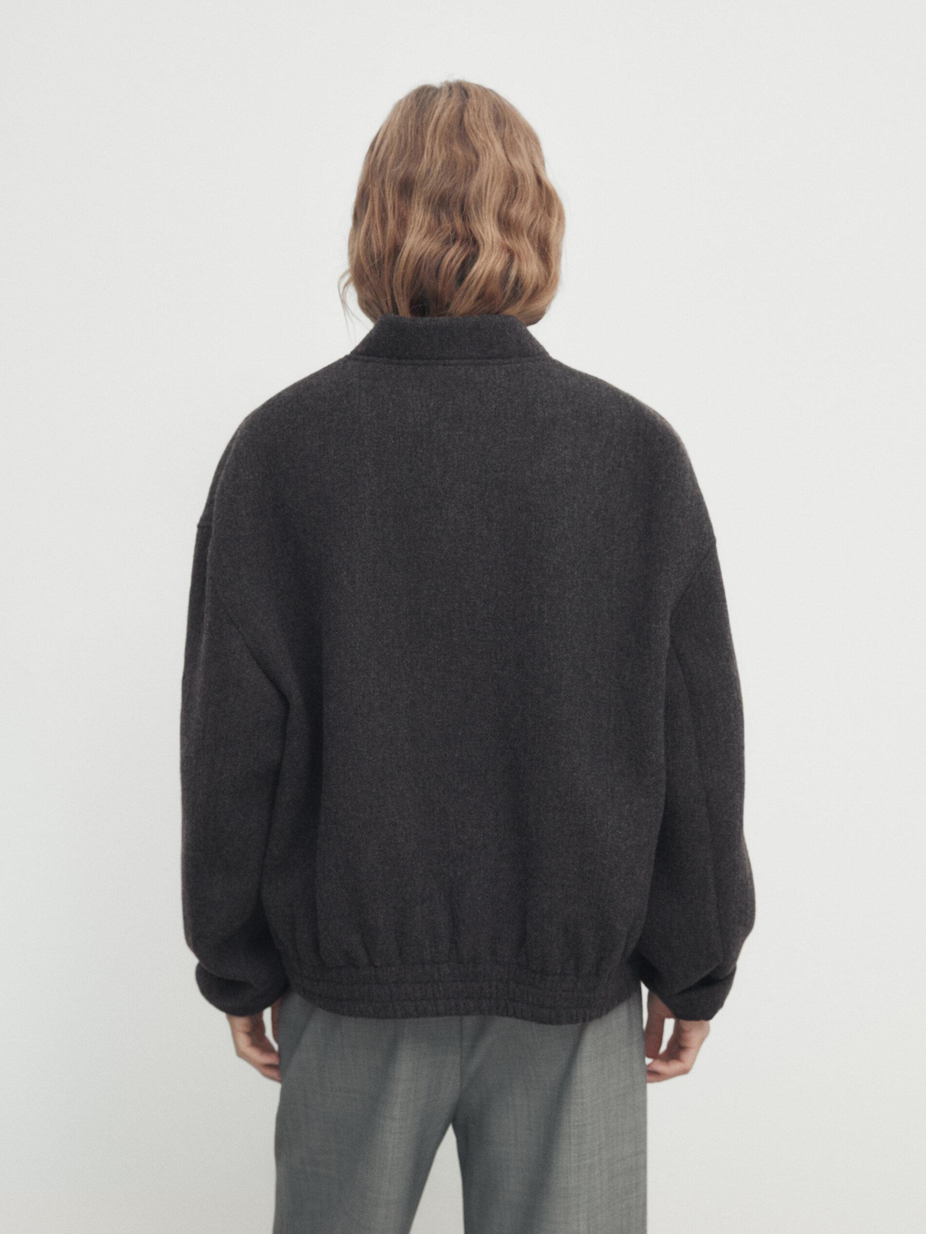 Bomber jacket deals massimo dutti