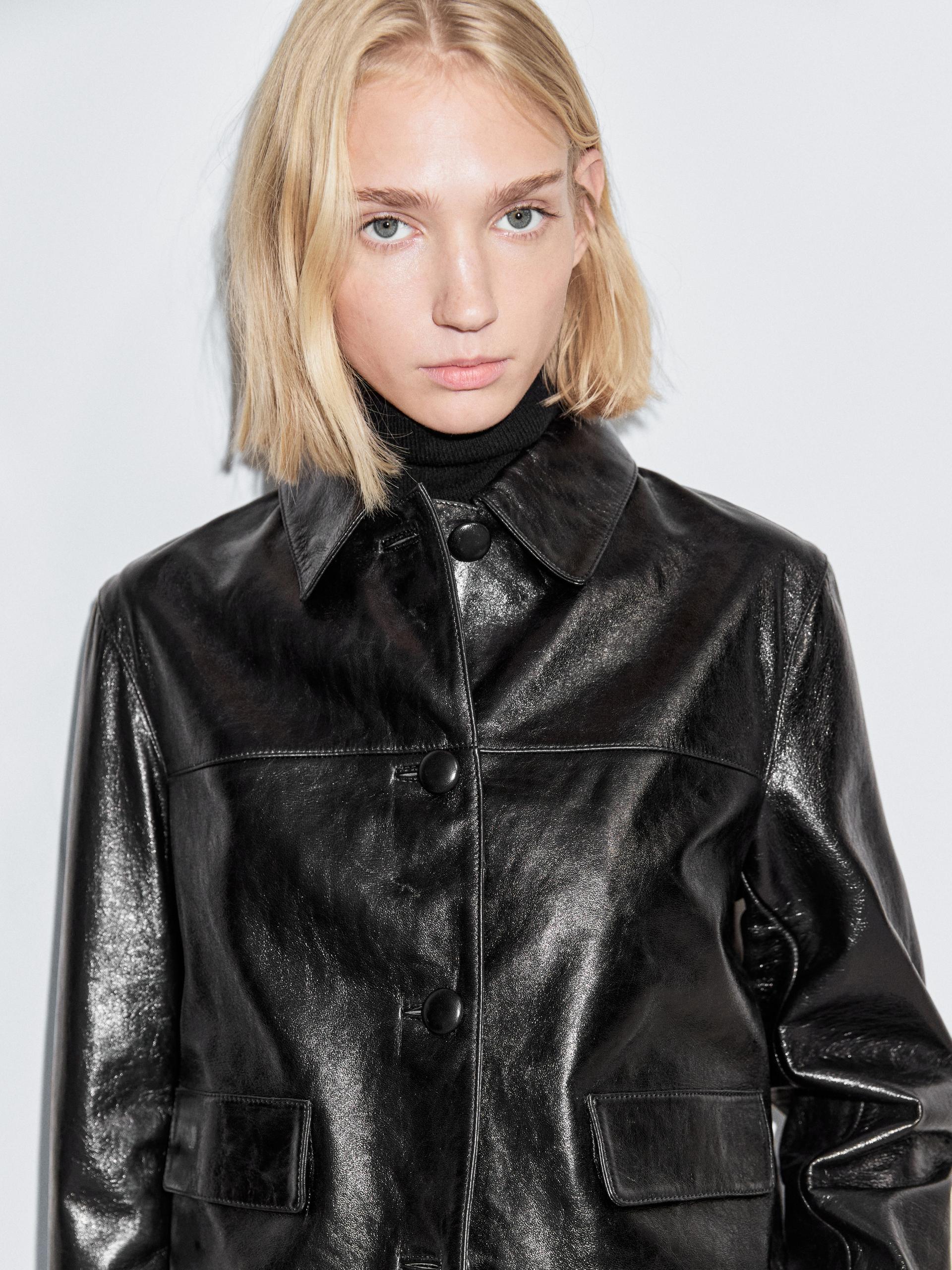 Women's MASSIMO DUTTI Leather jackets from £109 | Lyst UK