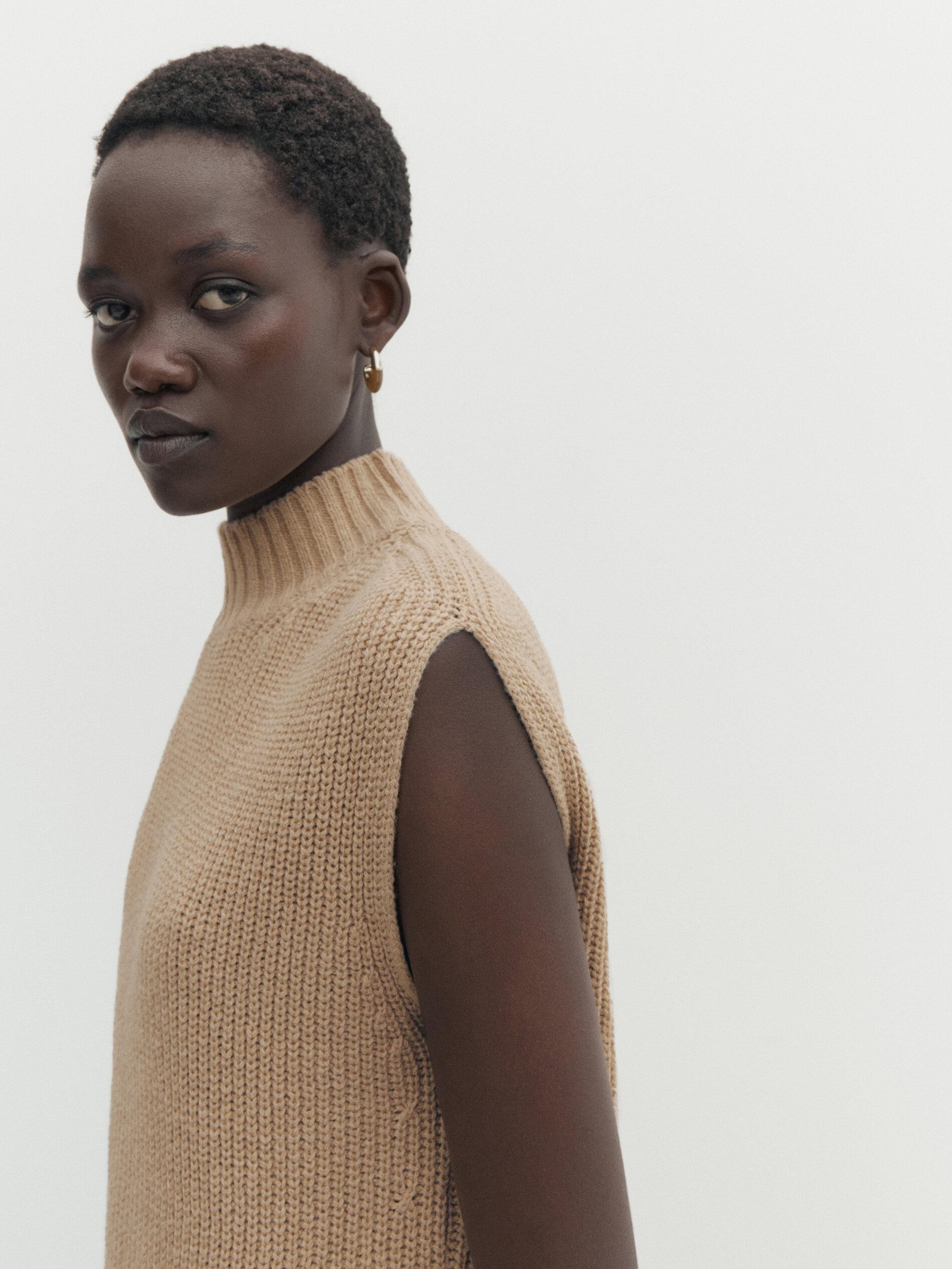 massimo dutti roll neck