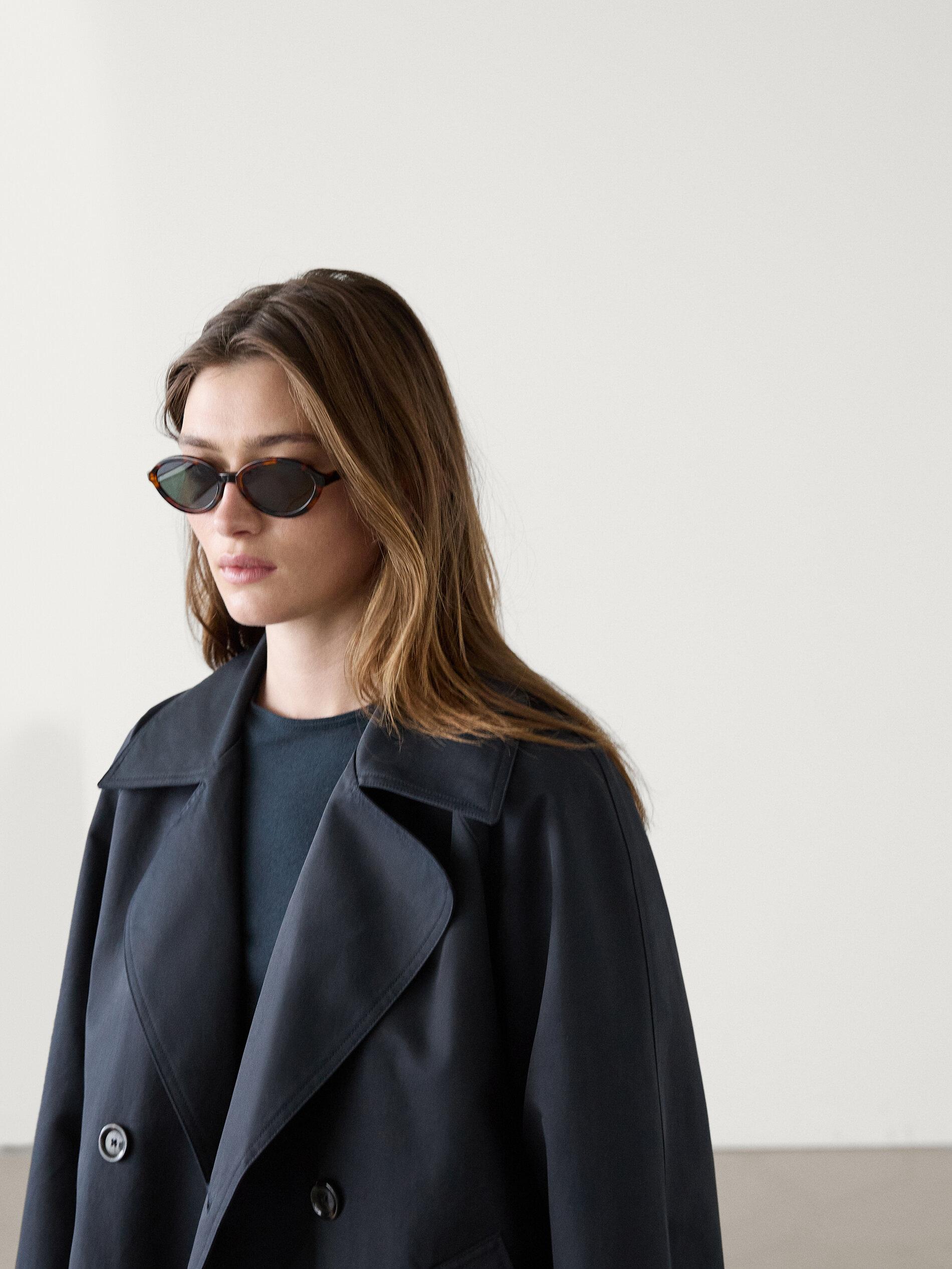 Damen-Mäntel von MASSIMO DUTTI in Blau Lyst DE