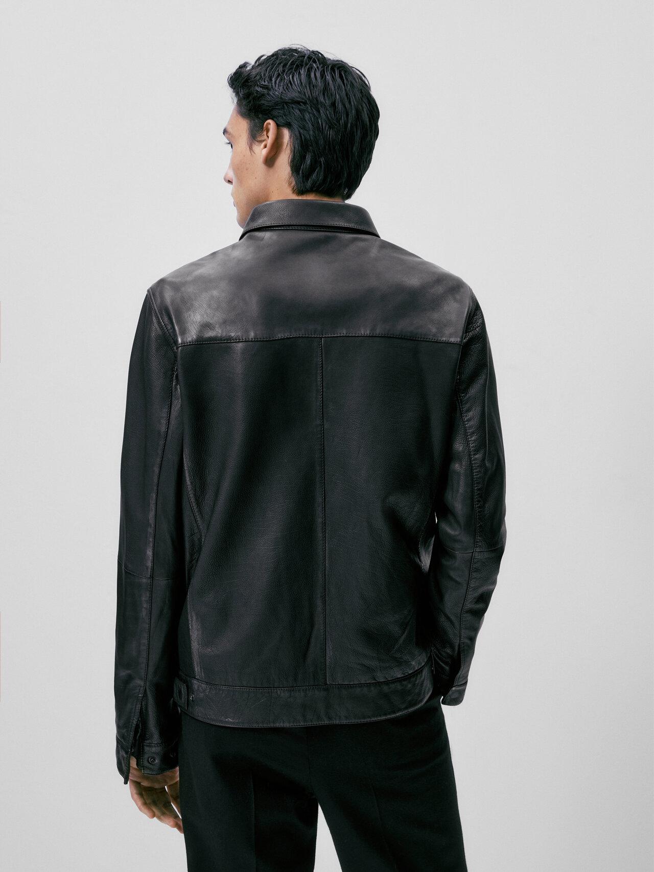 マッシモ ドゥッティ コート レディース アウター TUMBLED BIKER Leather jacket black 通販 