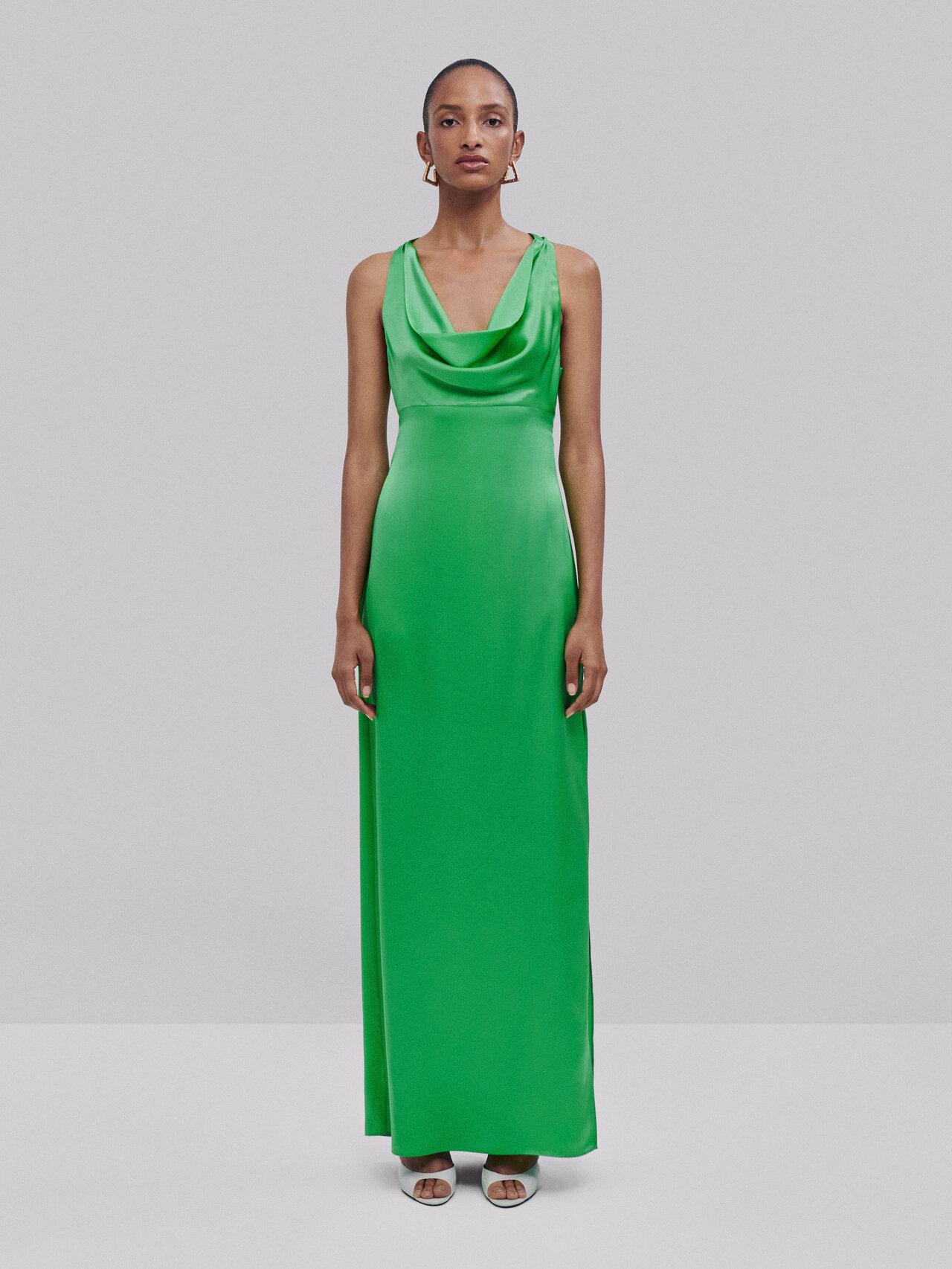 Massimo dutti sale silk dress