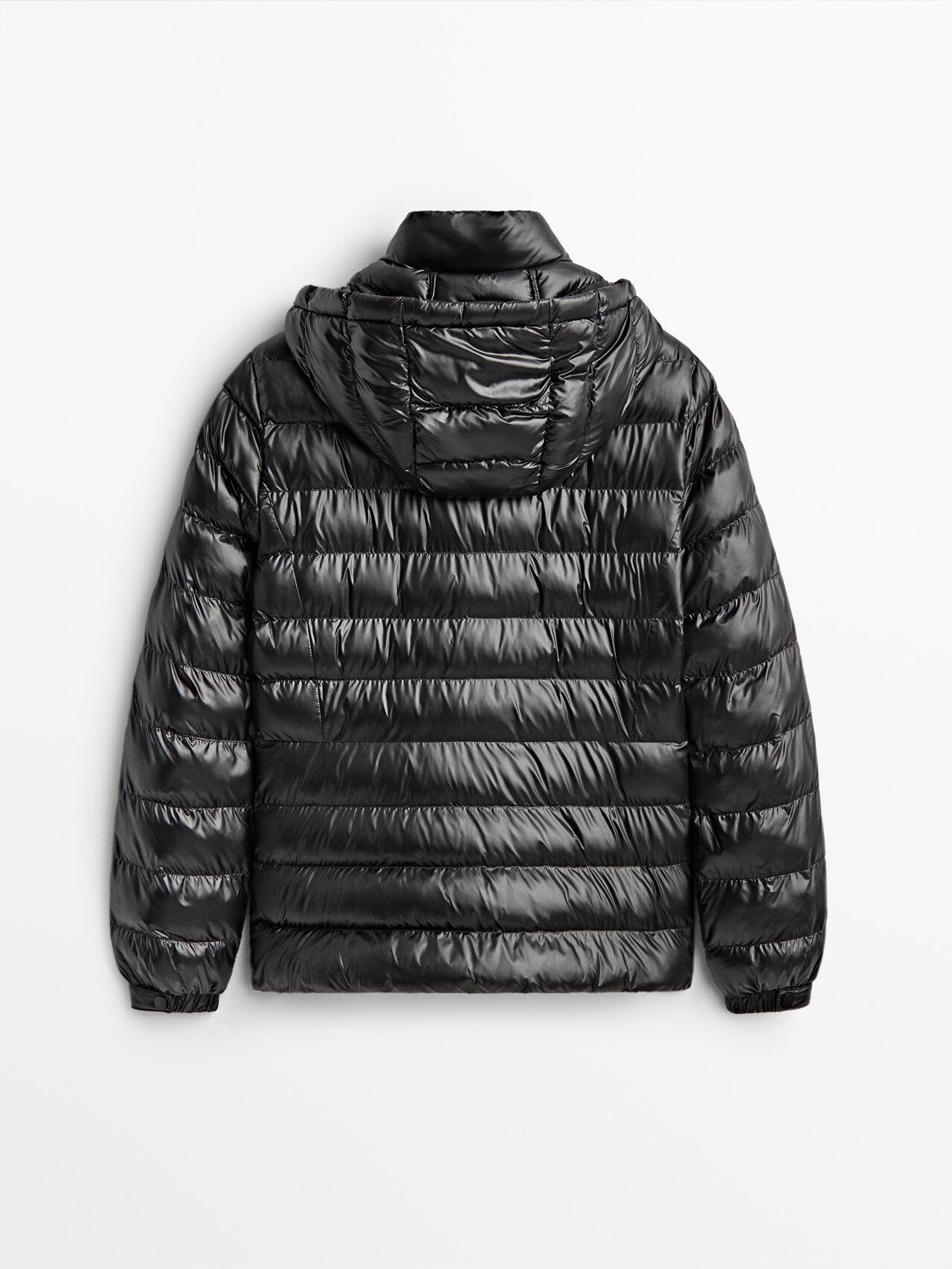 MASSIMO DUTTI Fitted Puffer Jacket in 