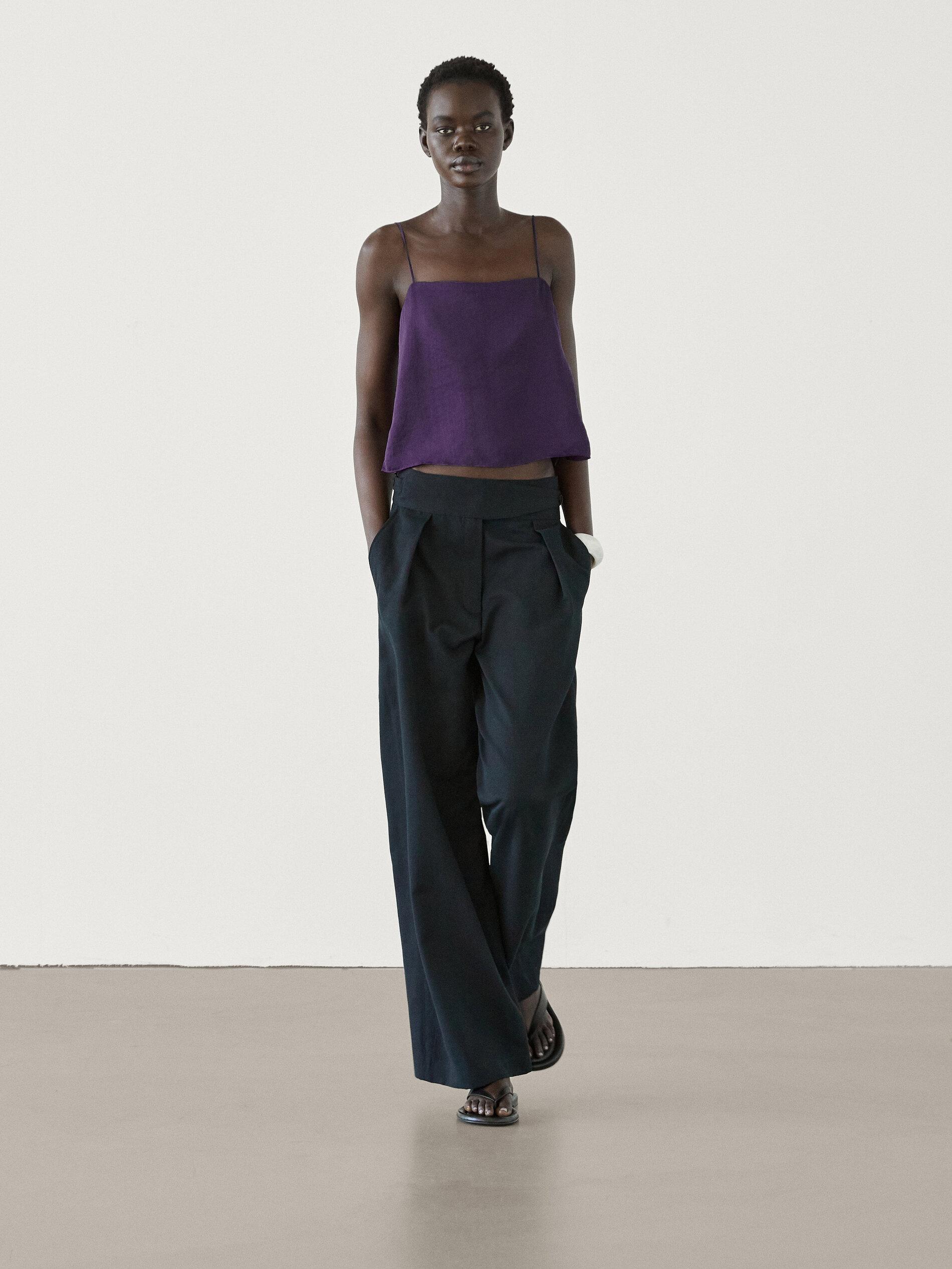 Camisetas de tirantes y sin mangas MASSIMO DUTTI de mujer Rebajas en linea hasta el 25 de descuento Lyst