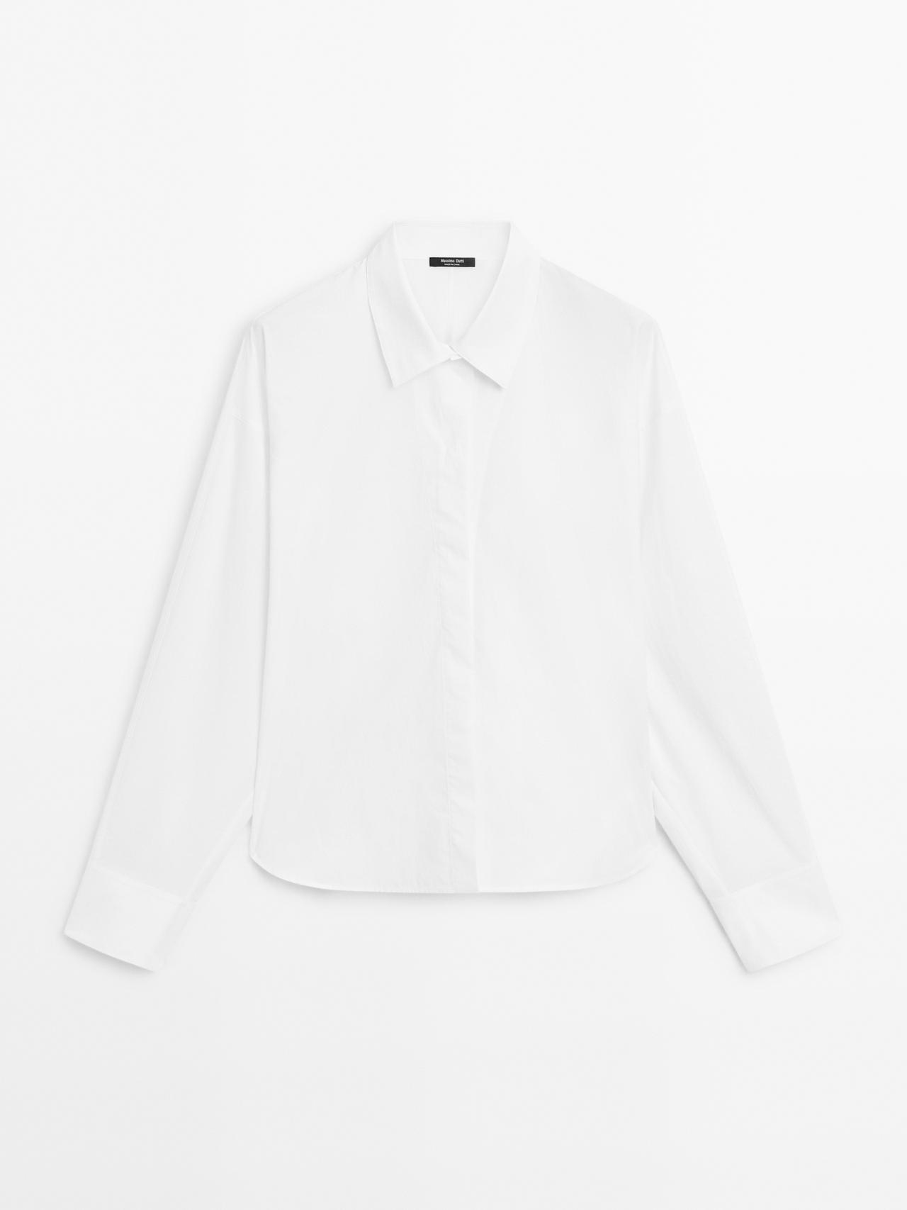 Camisa Lino Mujer Massimo Dutti Mujer Camisas Rebajas Camisa Lino
