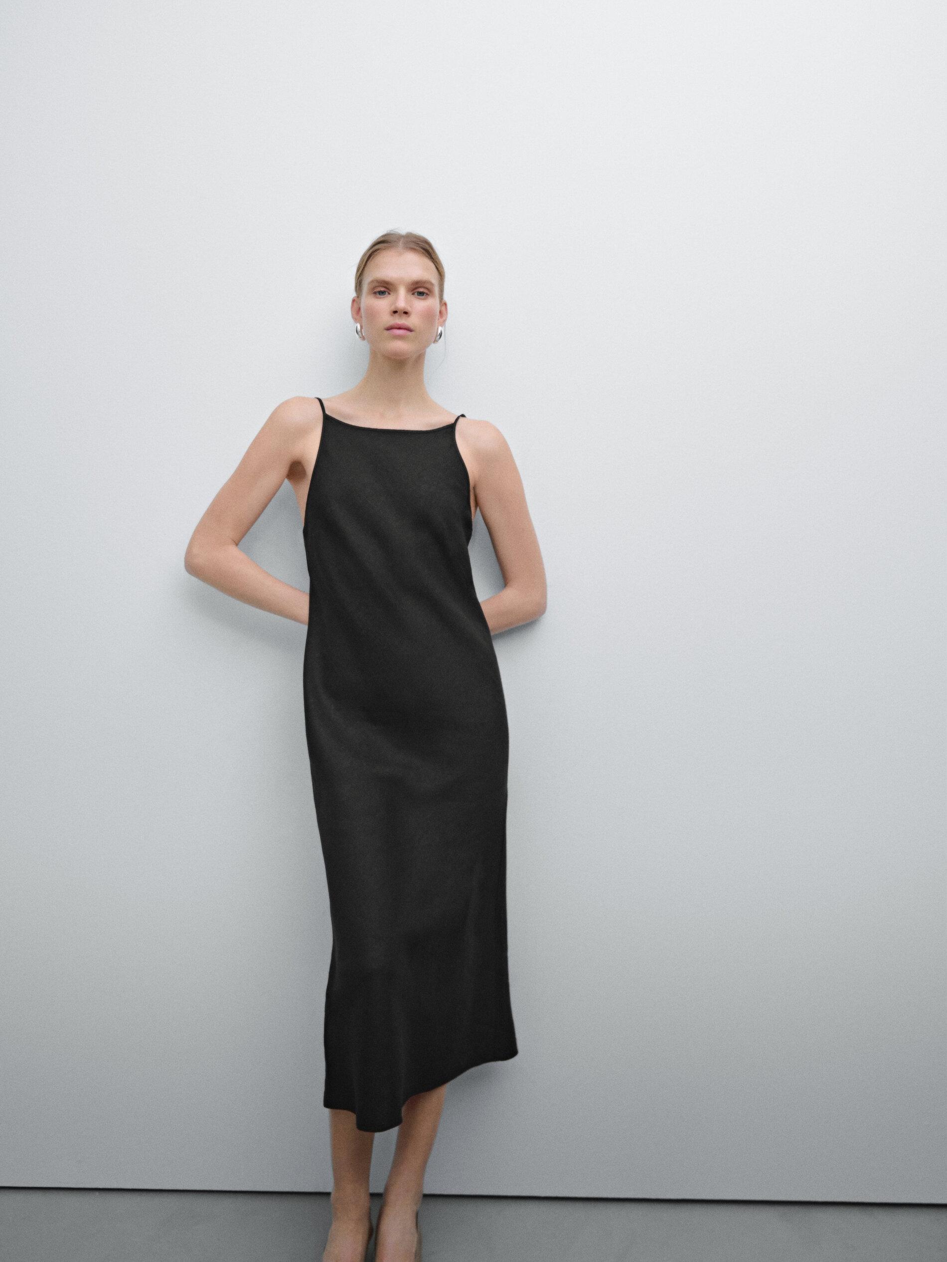 massimo-dutti-BLACK-100-Linen-