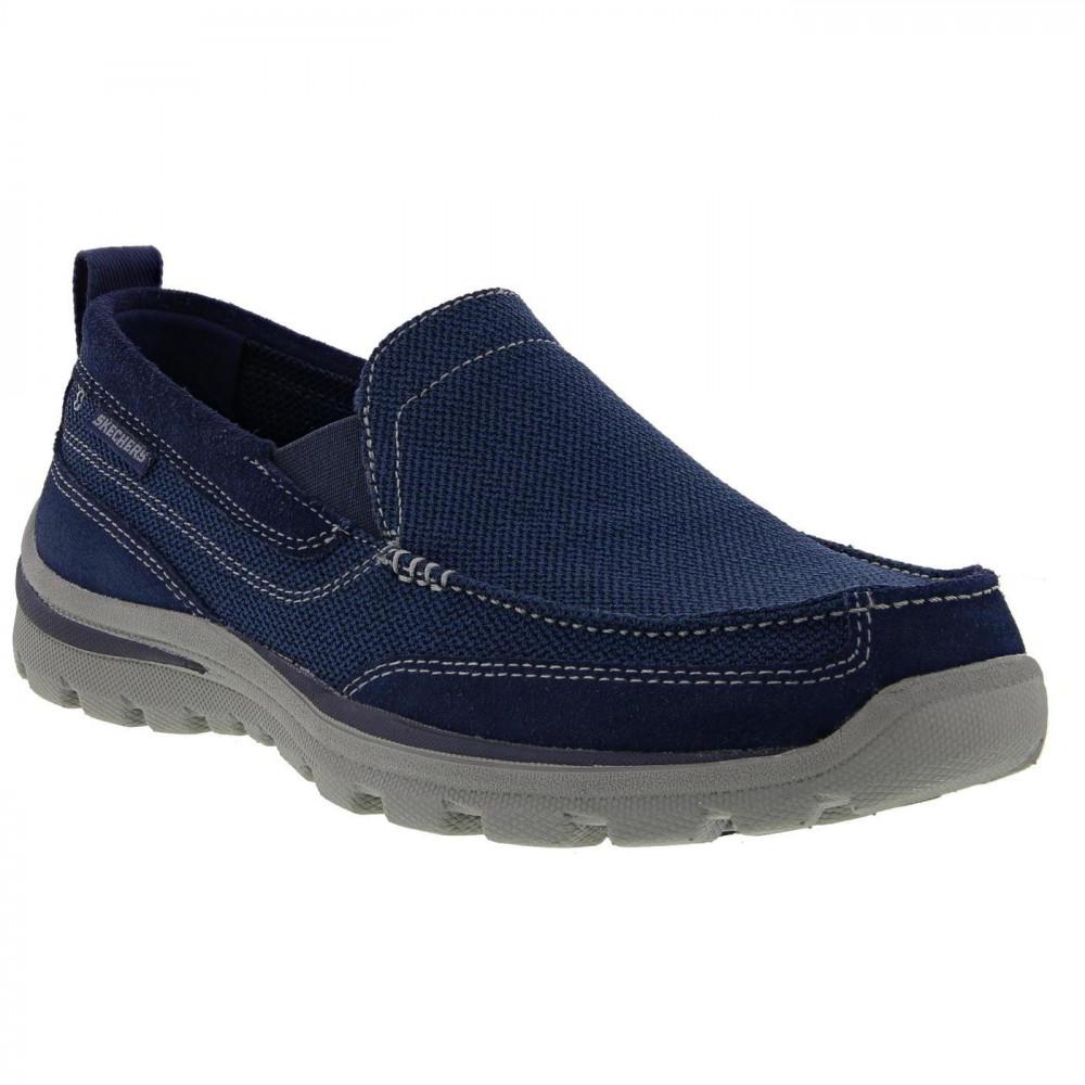 skechers milford blue