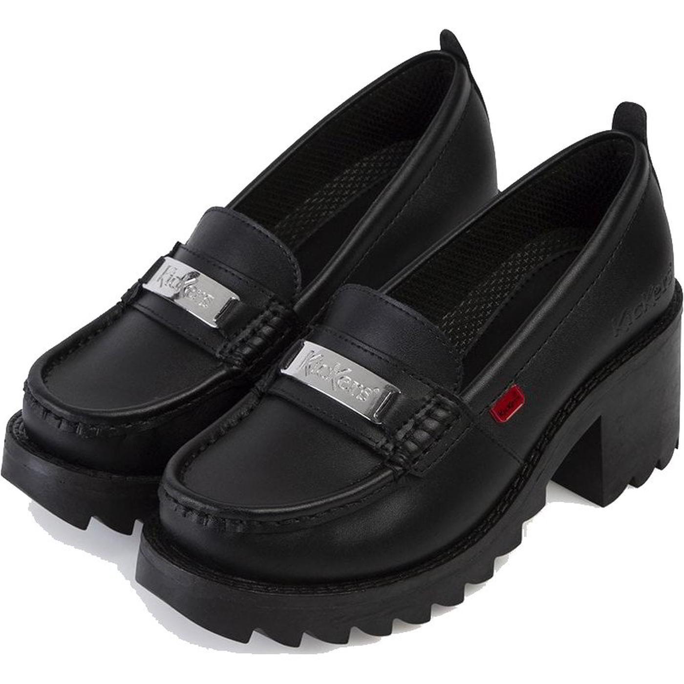 GIRLS BOOTLEG BY CLARKS TIZZ ACE RIPTAPE STRAP LEATHER BLACK CASUAL SCHOOL SHOES