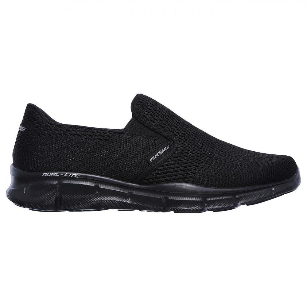 skechers memory foam slip on trainers