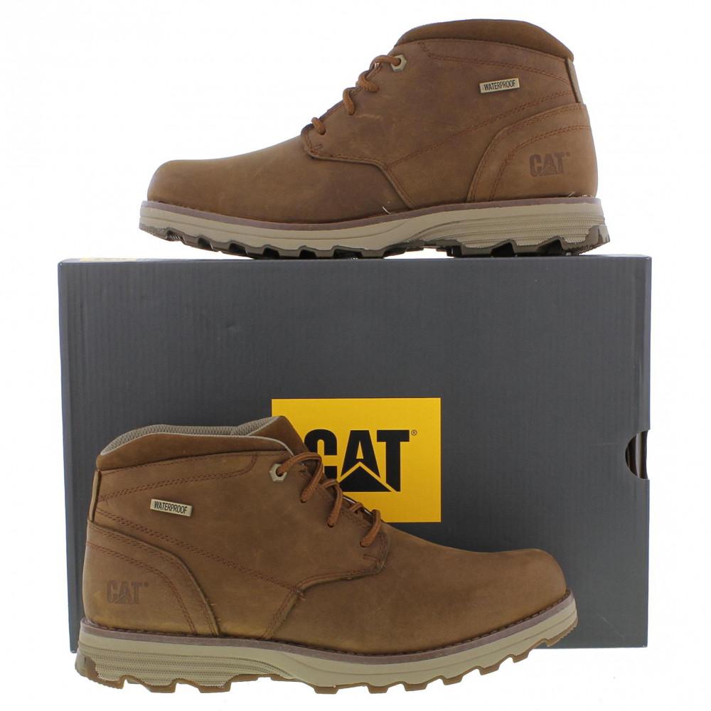 cat men's elude waterproof casual boots