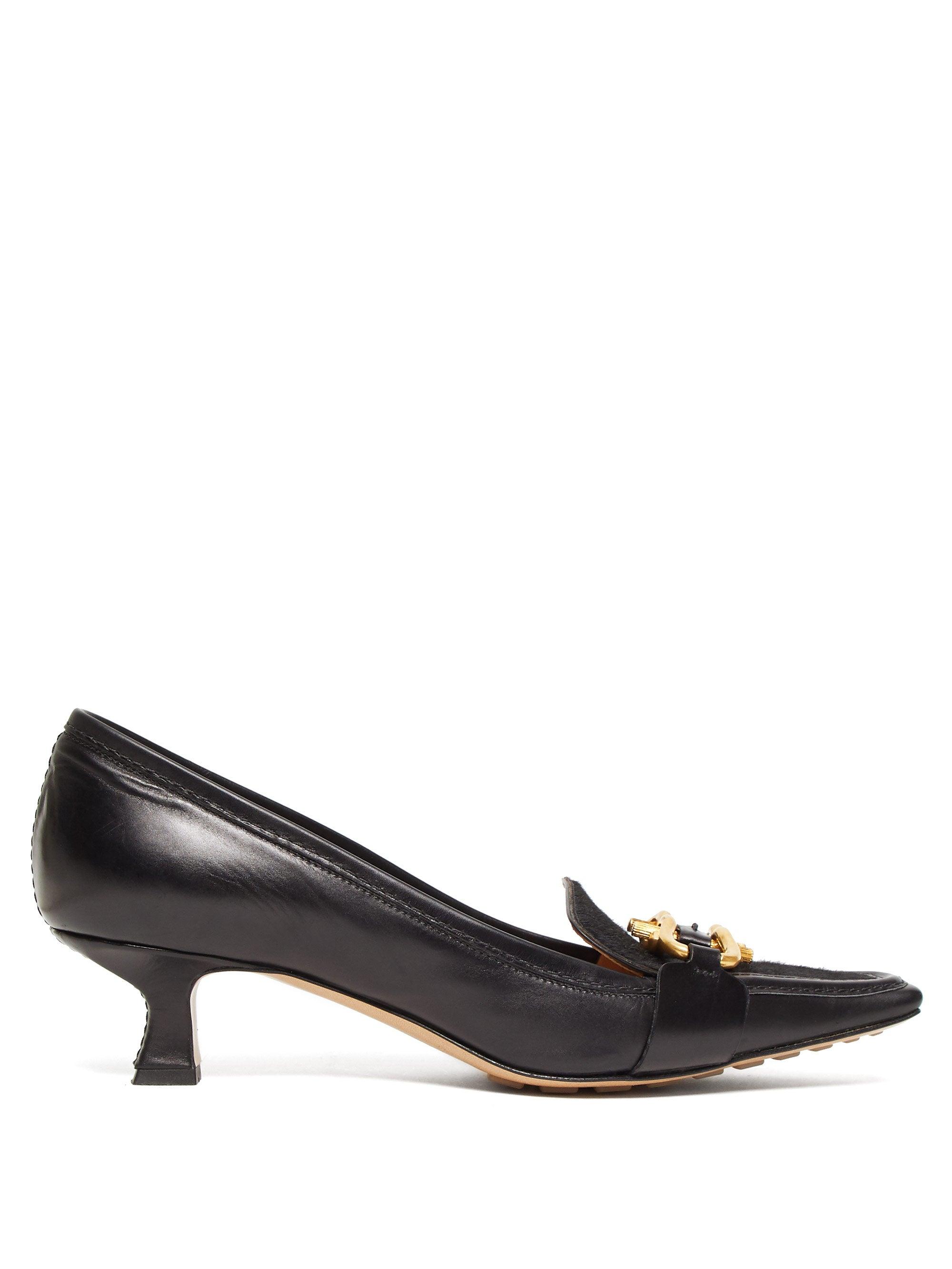Bottega By Madame Leather Pumps in Black Lyst