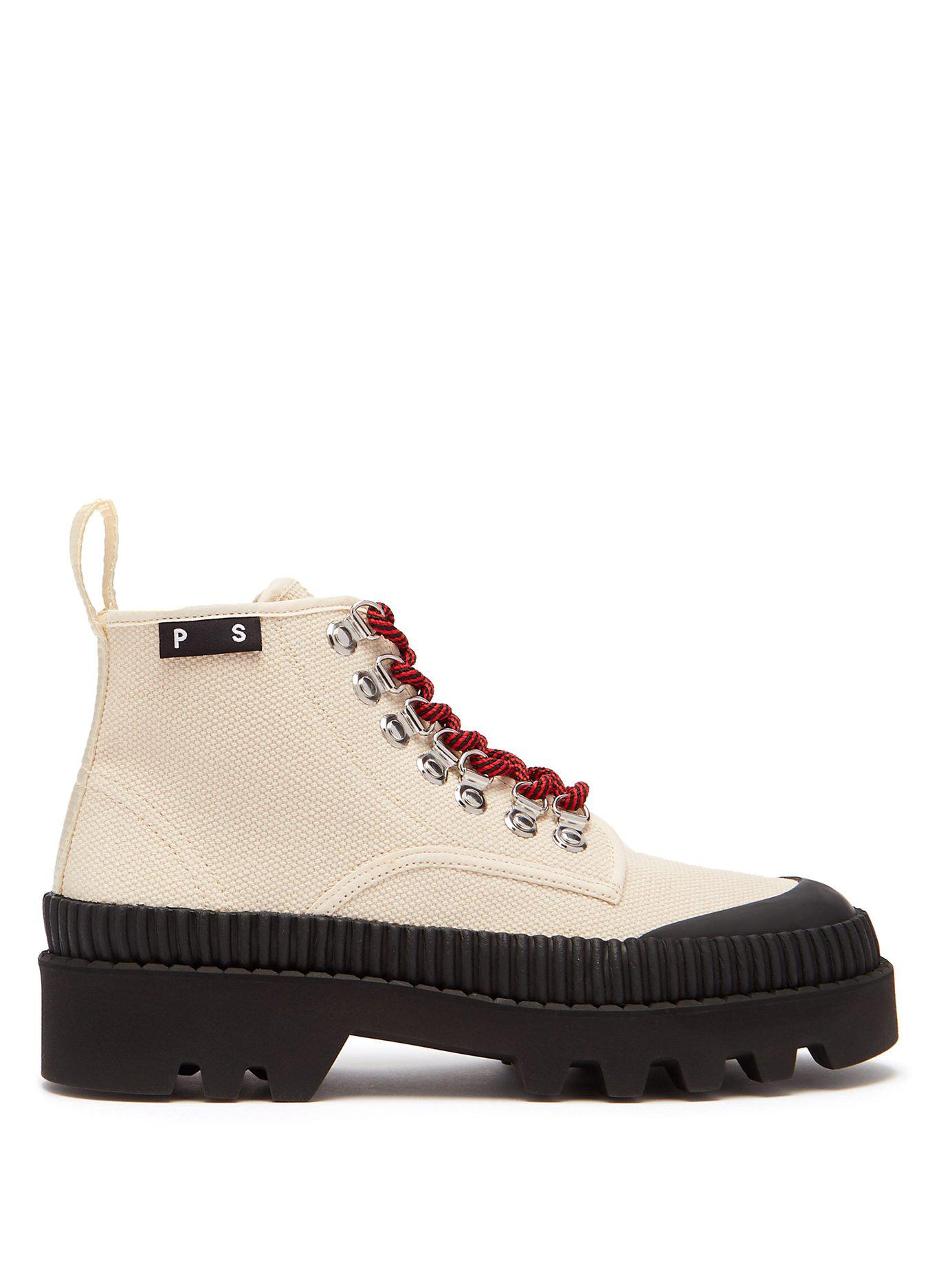 proenza canvas boots