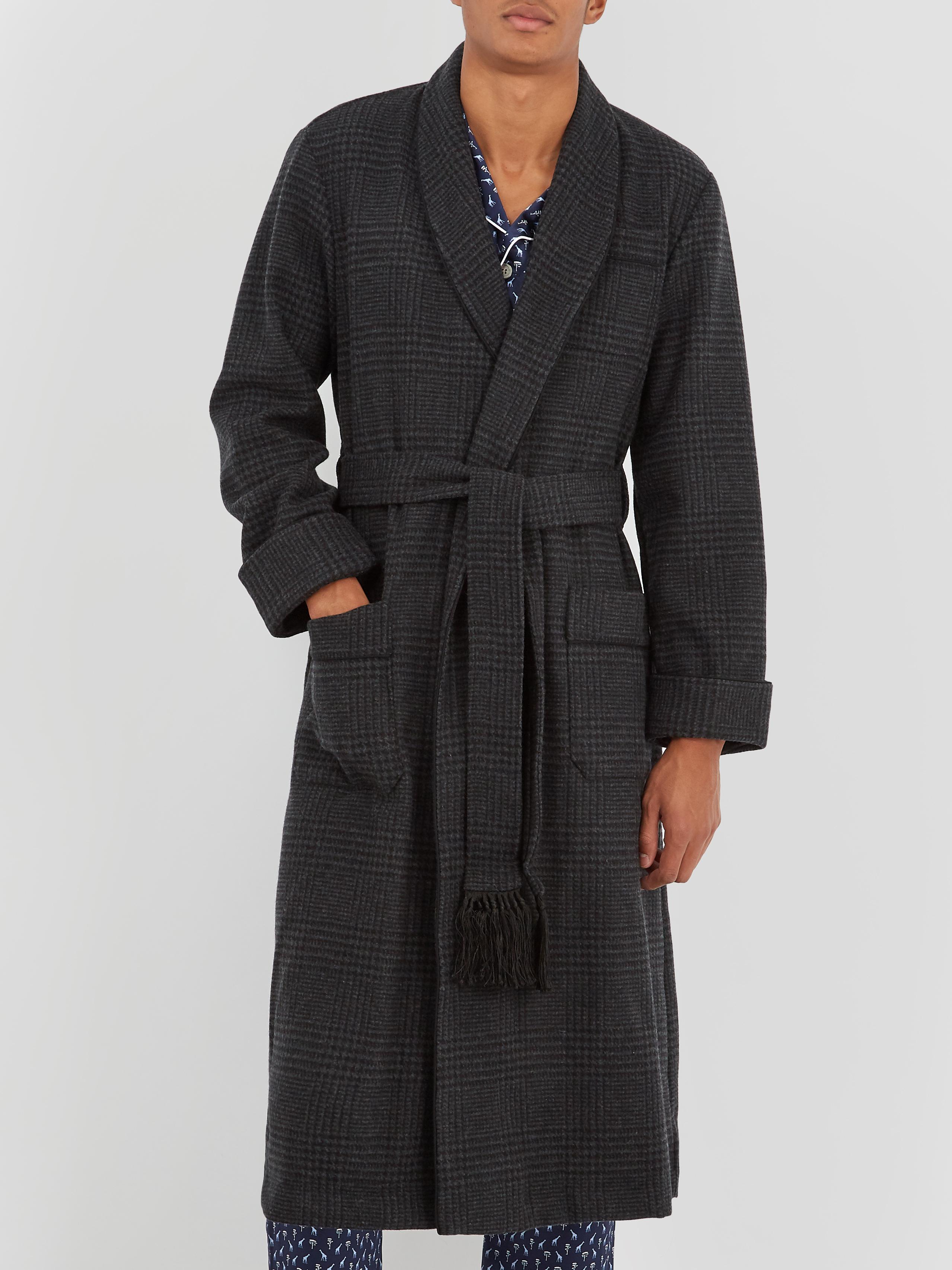 derek rose wool robe