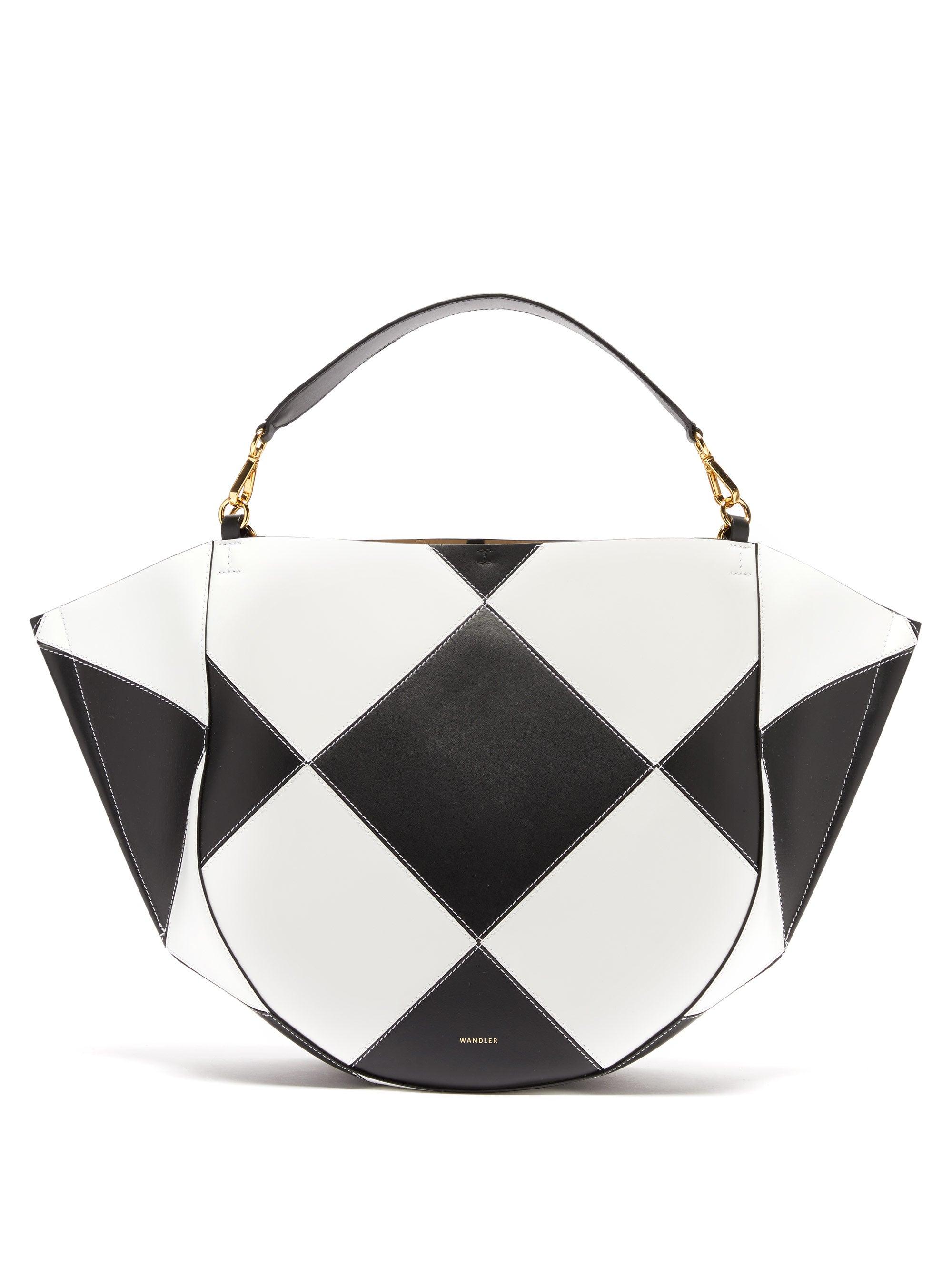 Tote lara new triangle black new arrivals