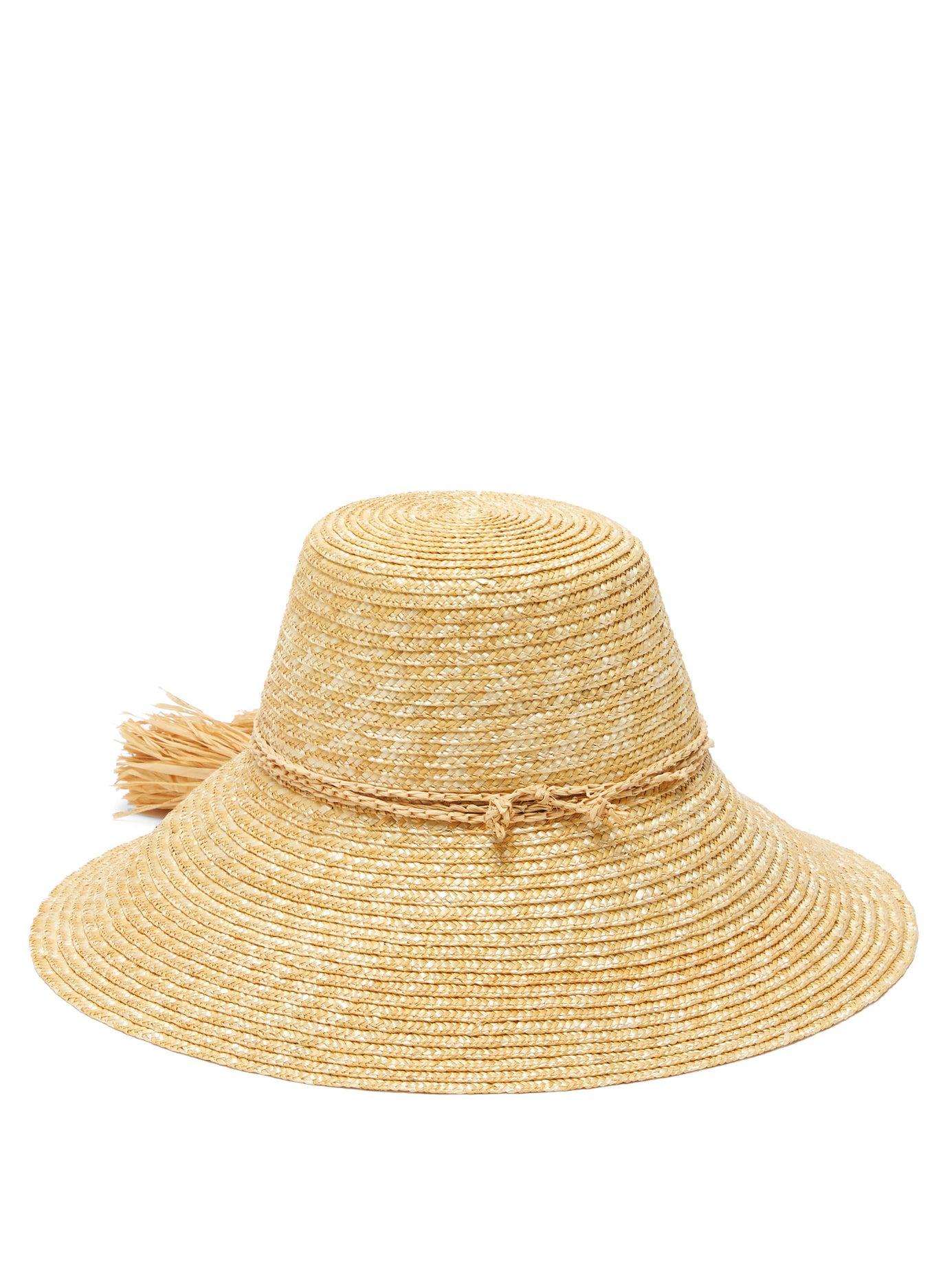 Lola Hats Re-rope Conical Straw Hat in Beige (Natural) - Lyst