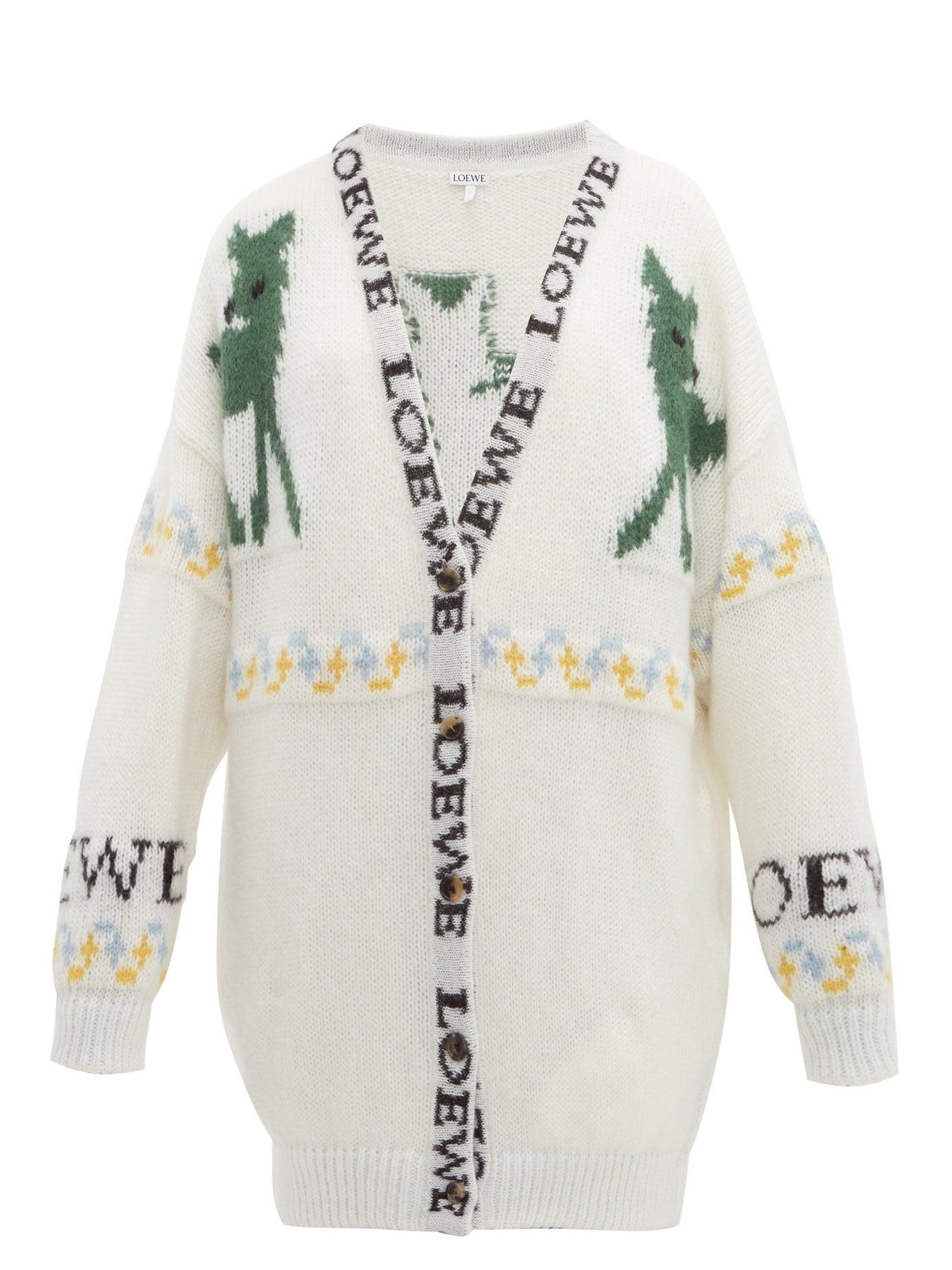 Loewe deer cardigan sale