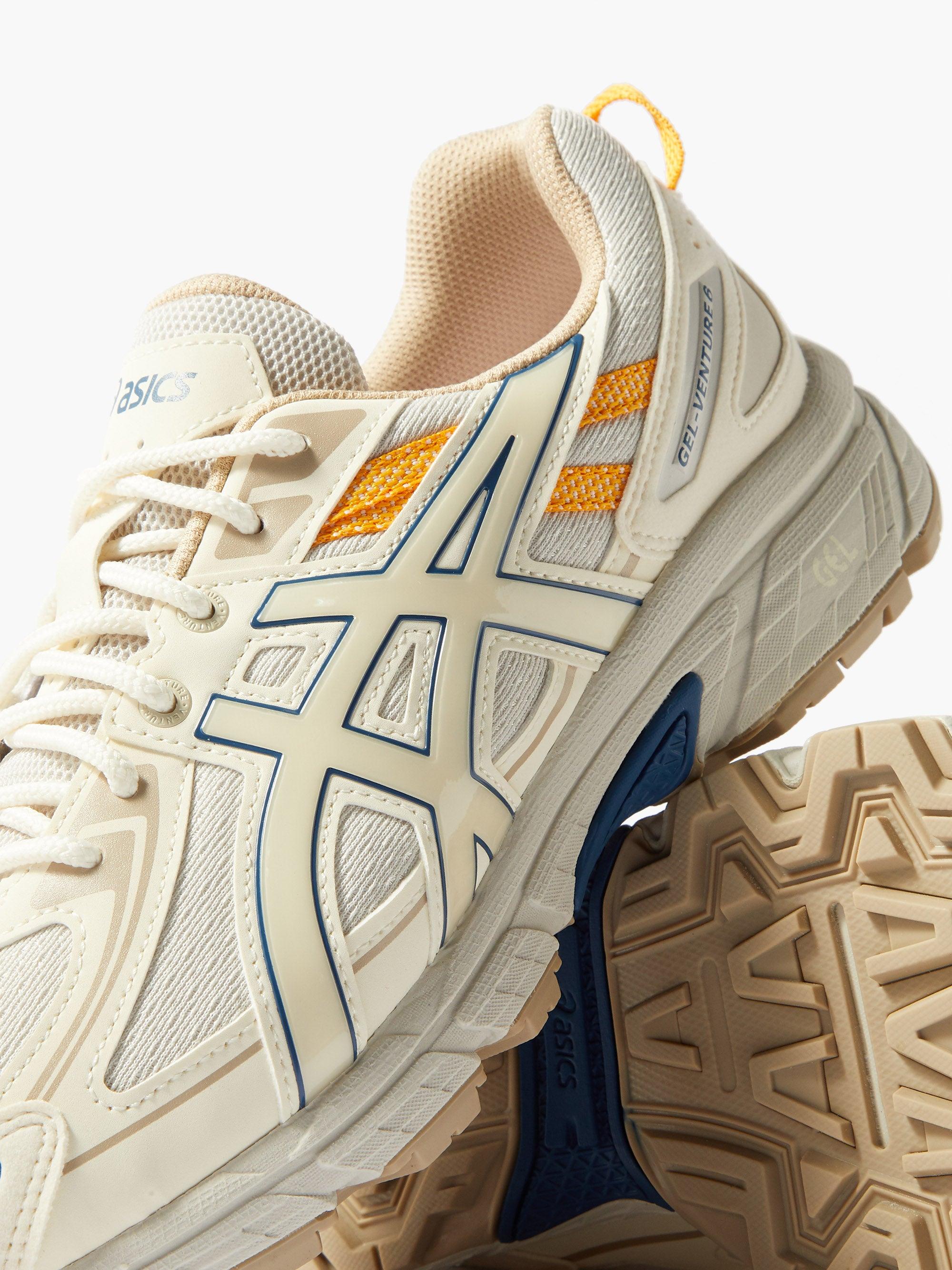 Asics Gel-venture 6 Pu And Mesh Trainers in Natural for Men | Lyst