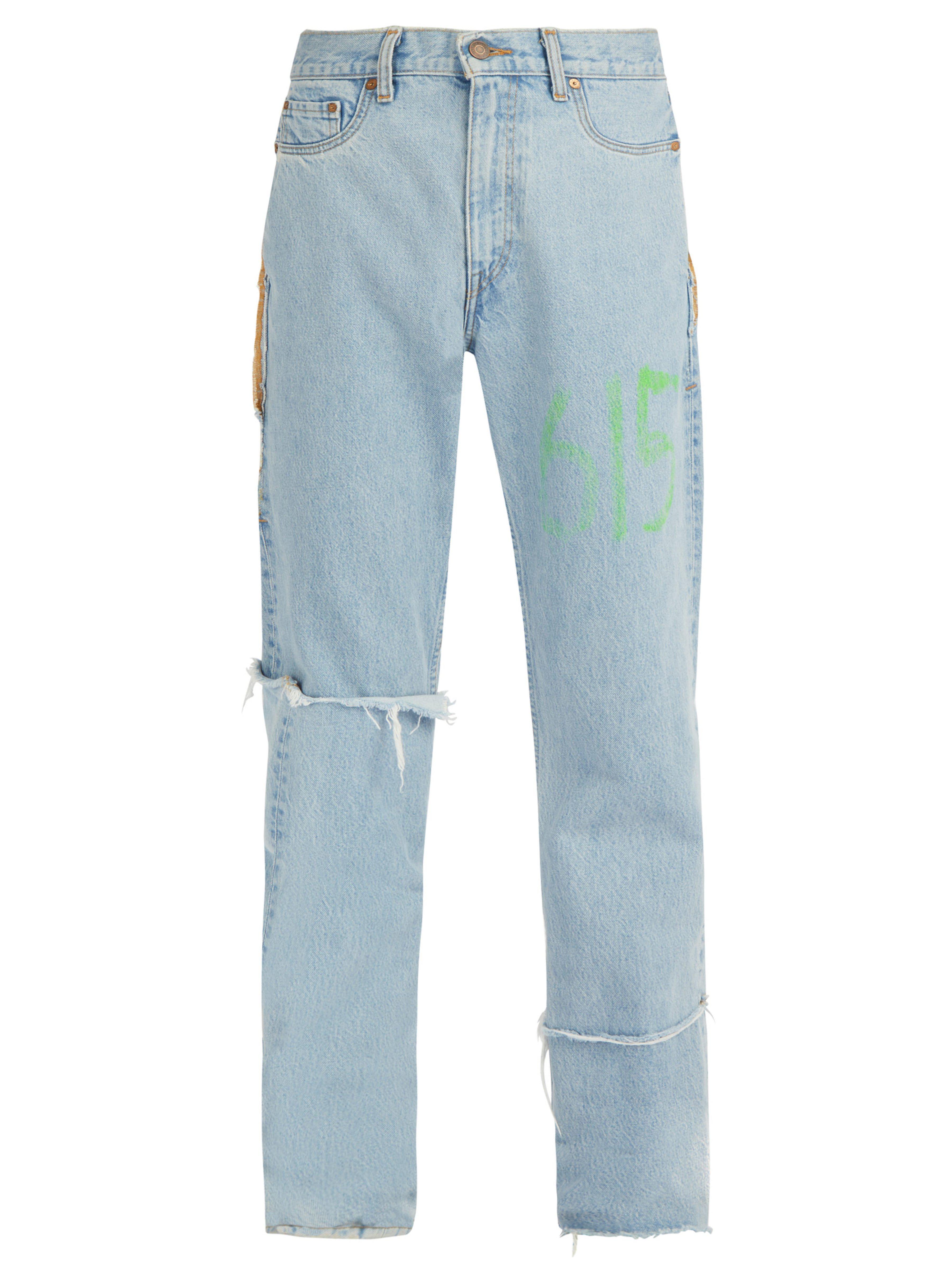 Vetements Denim X Levi's 615 Distressed 