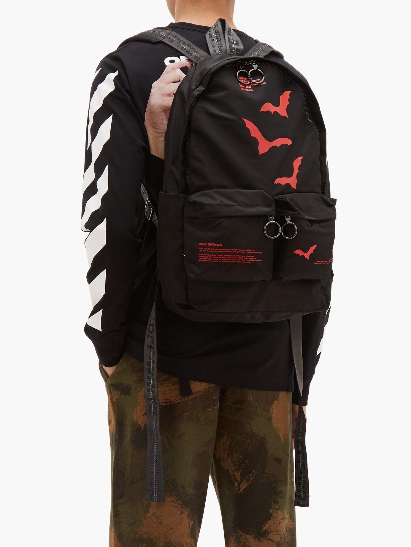 off white backpack
