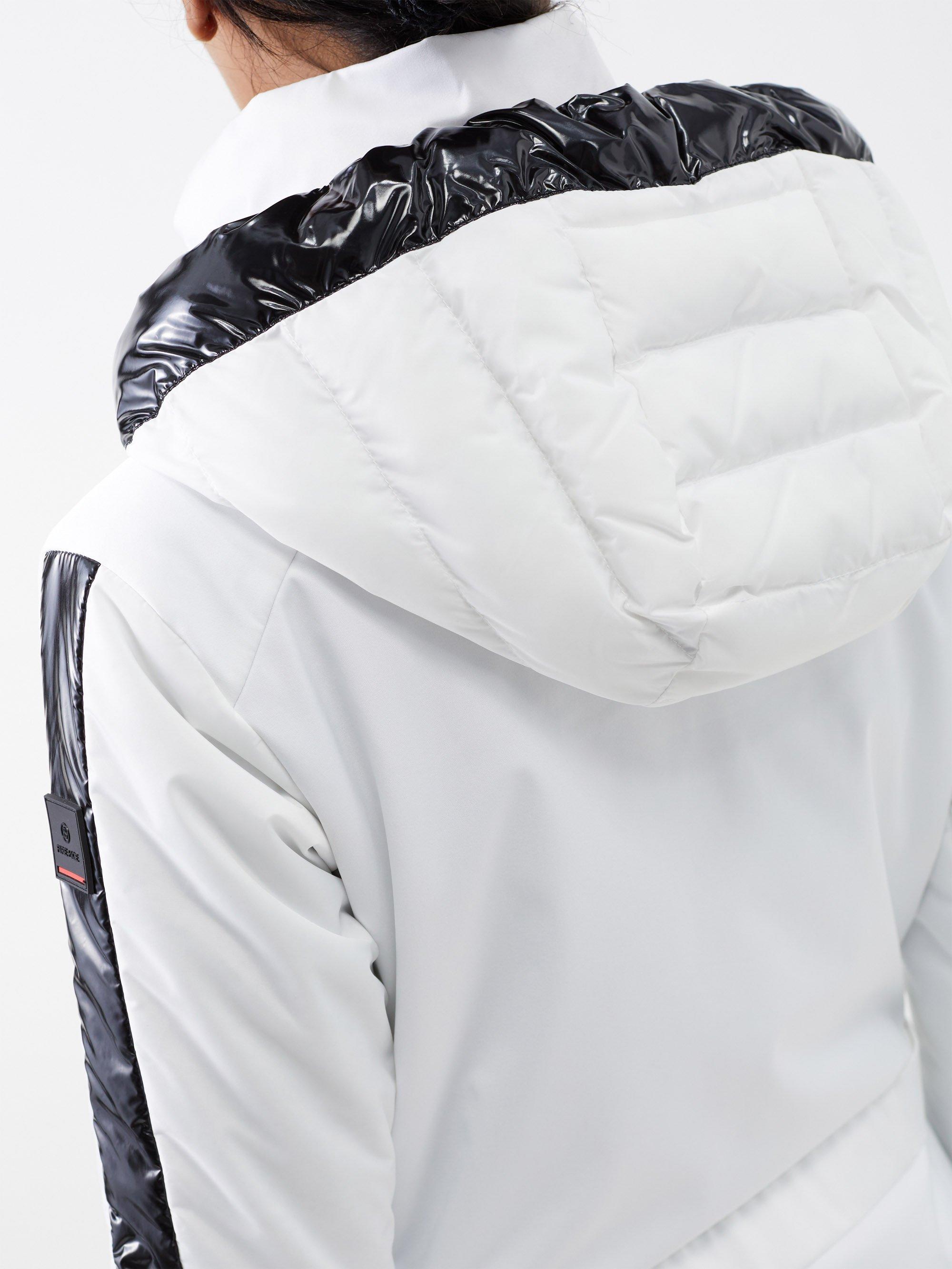 Bogner Fire + Ice Bogner Fire+ice Cadja Hooded Ski Jacket in White | Lyst