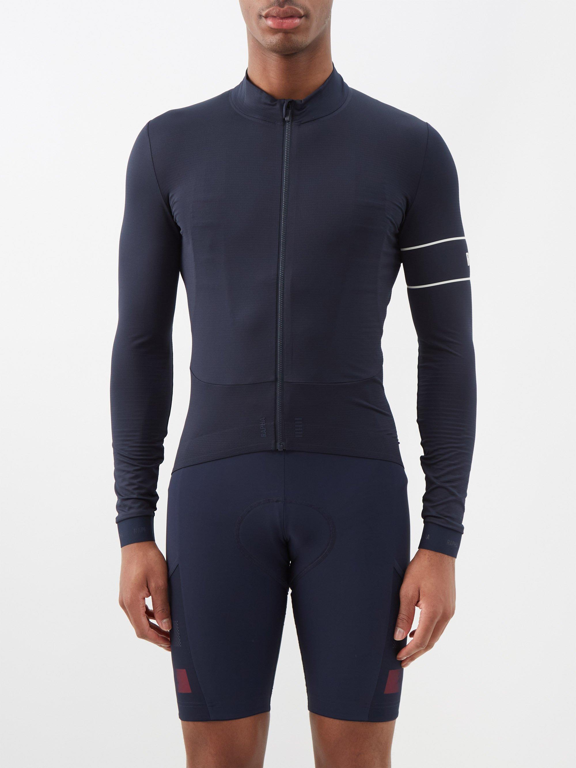Rapha Pro Team Zipped Thermal Cycling Top in Blue for Men Lyst