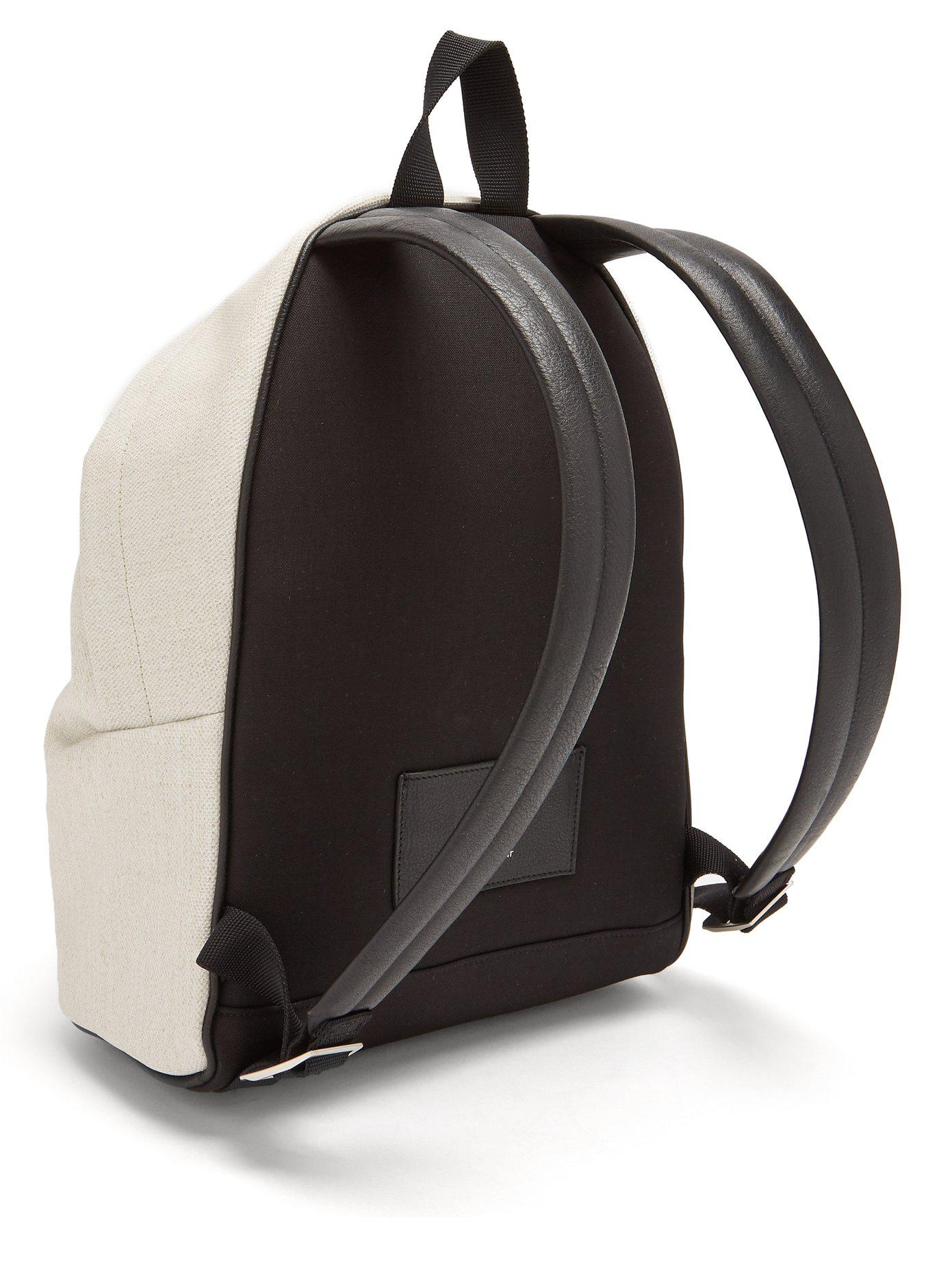 Saint Laurent Bo City Toy Mini Backpack in Black