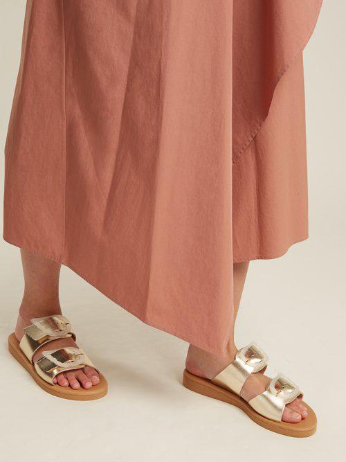 ancient greek sandals iaso