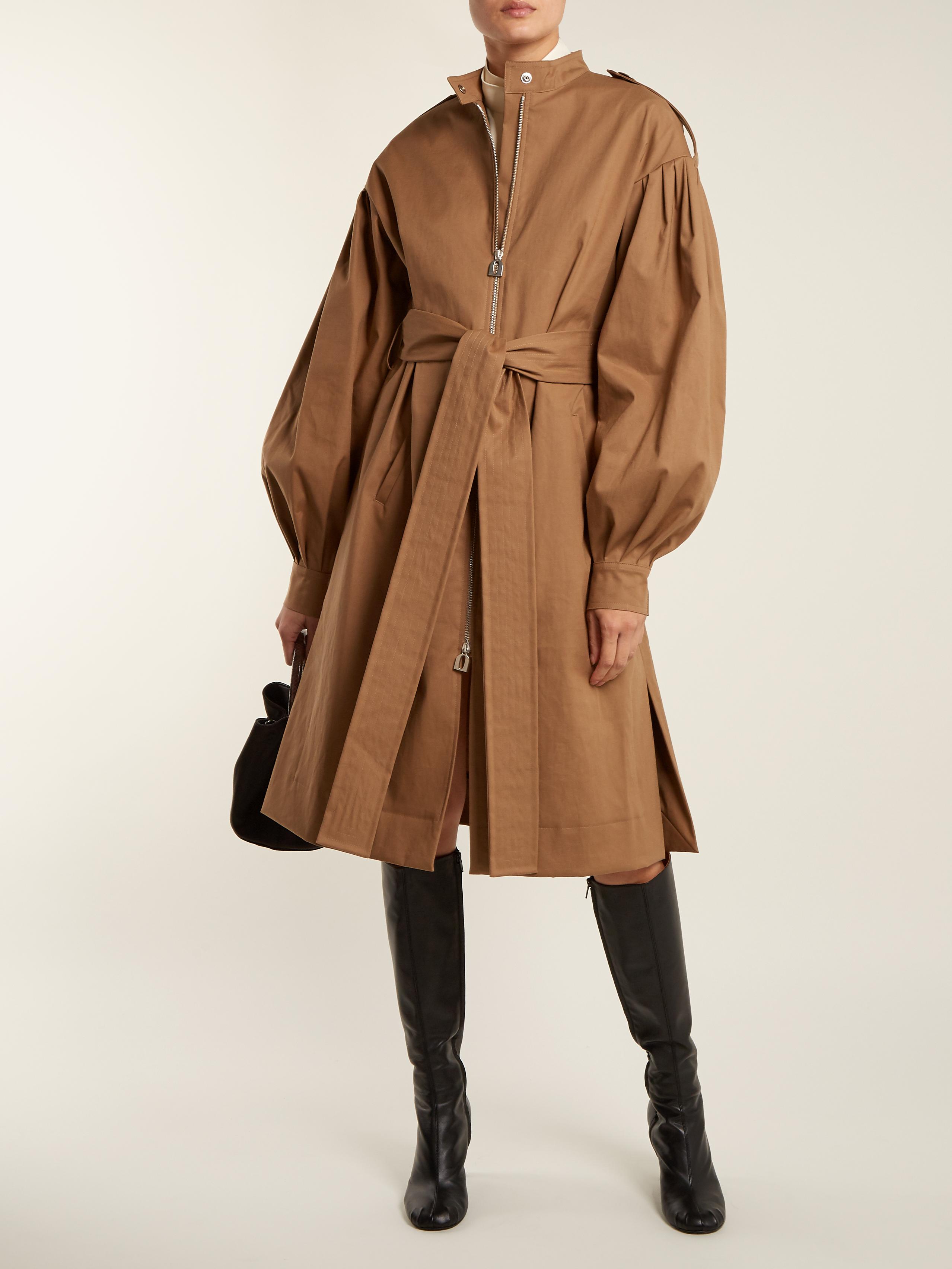 Sale > trench coat with puffy sleeves > in stock