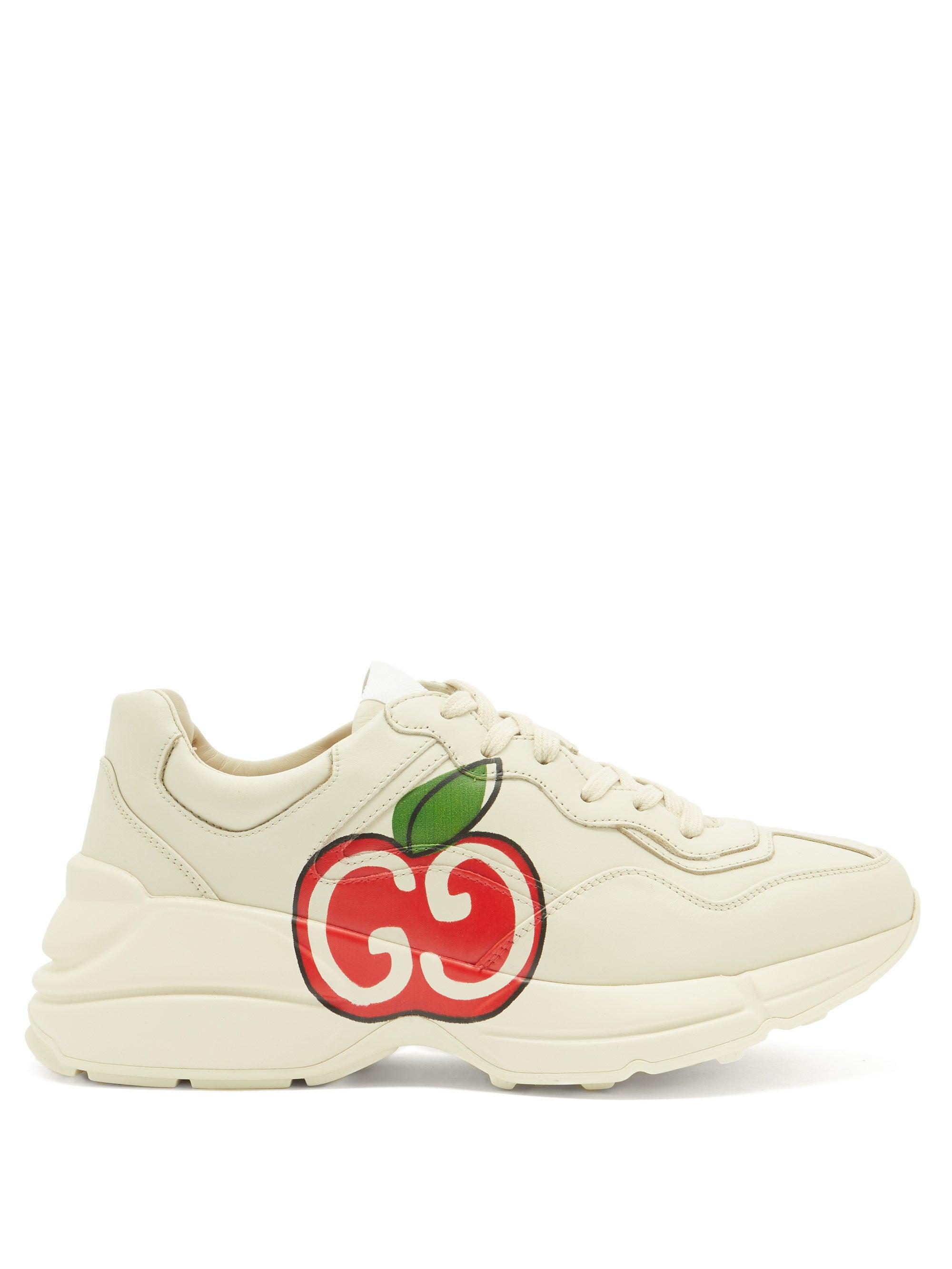 gucci rhyton trainers