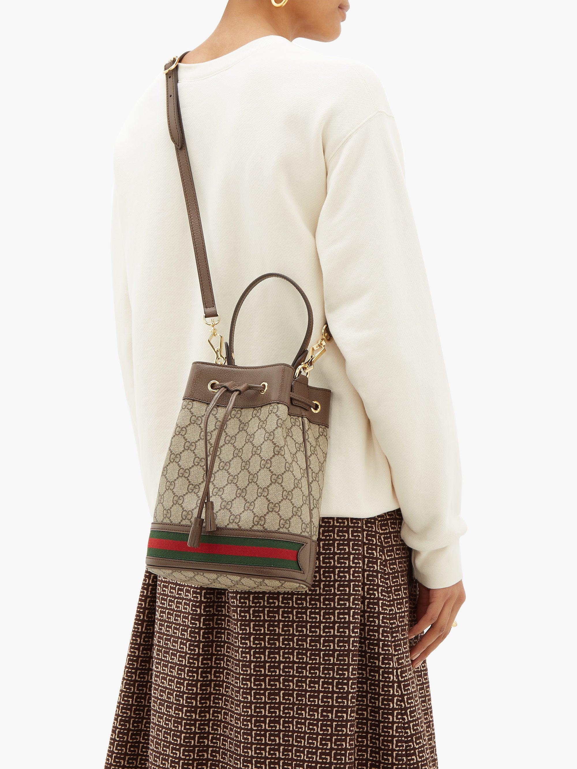 gucci small ophidia bucket bag