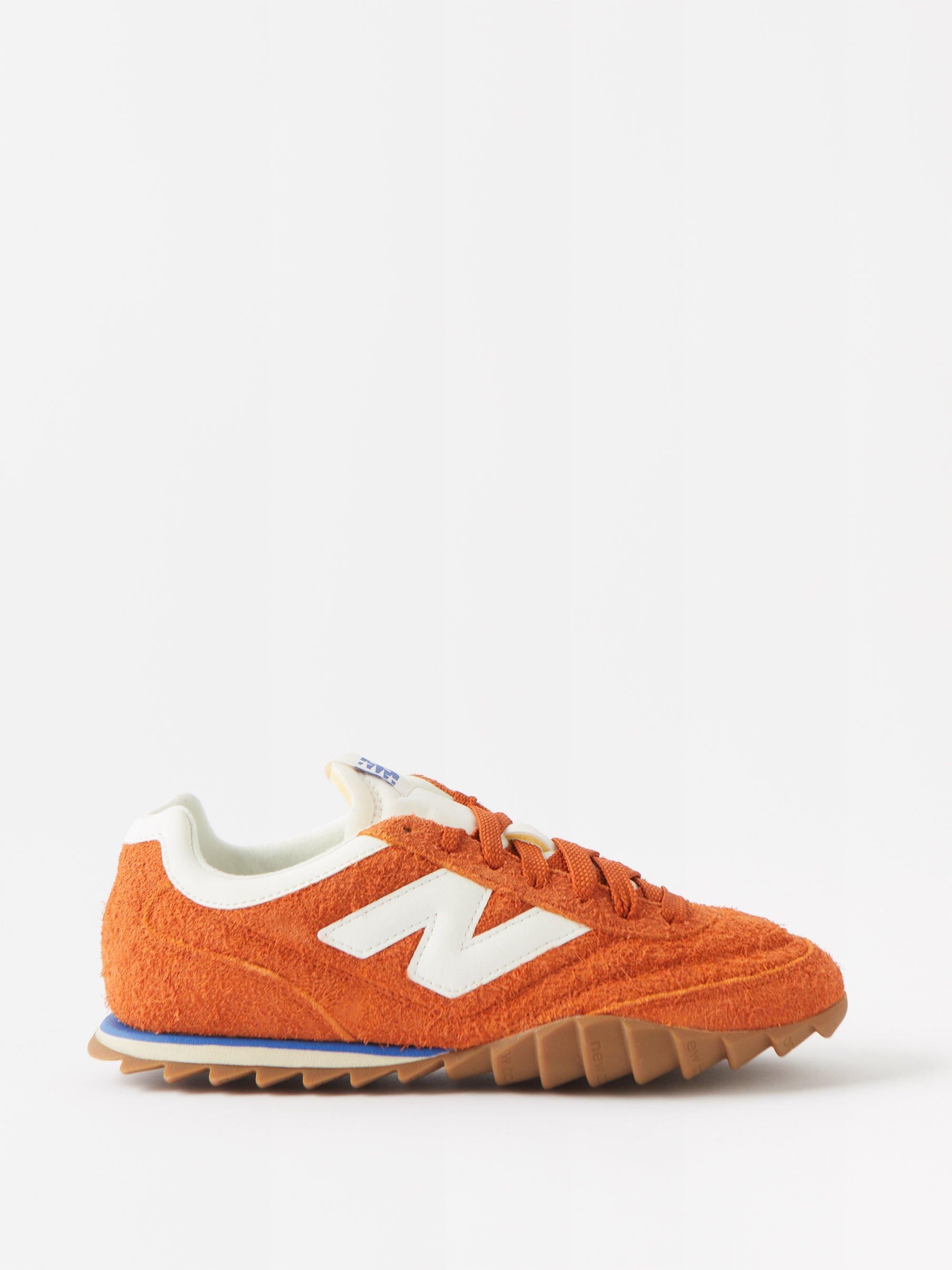 New Balance Rc30 Suede Trainers in Orange Lyst Canada