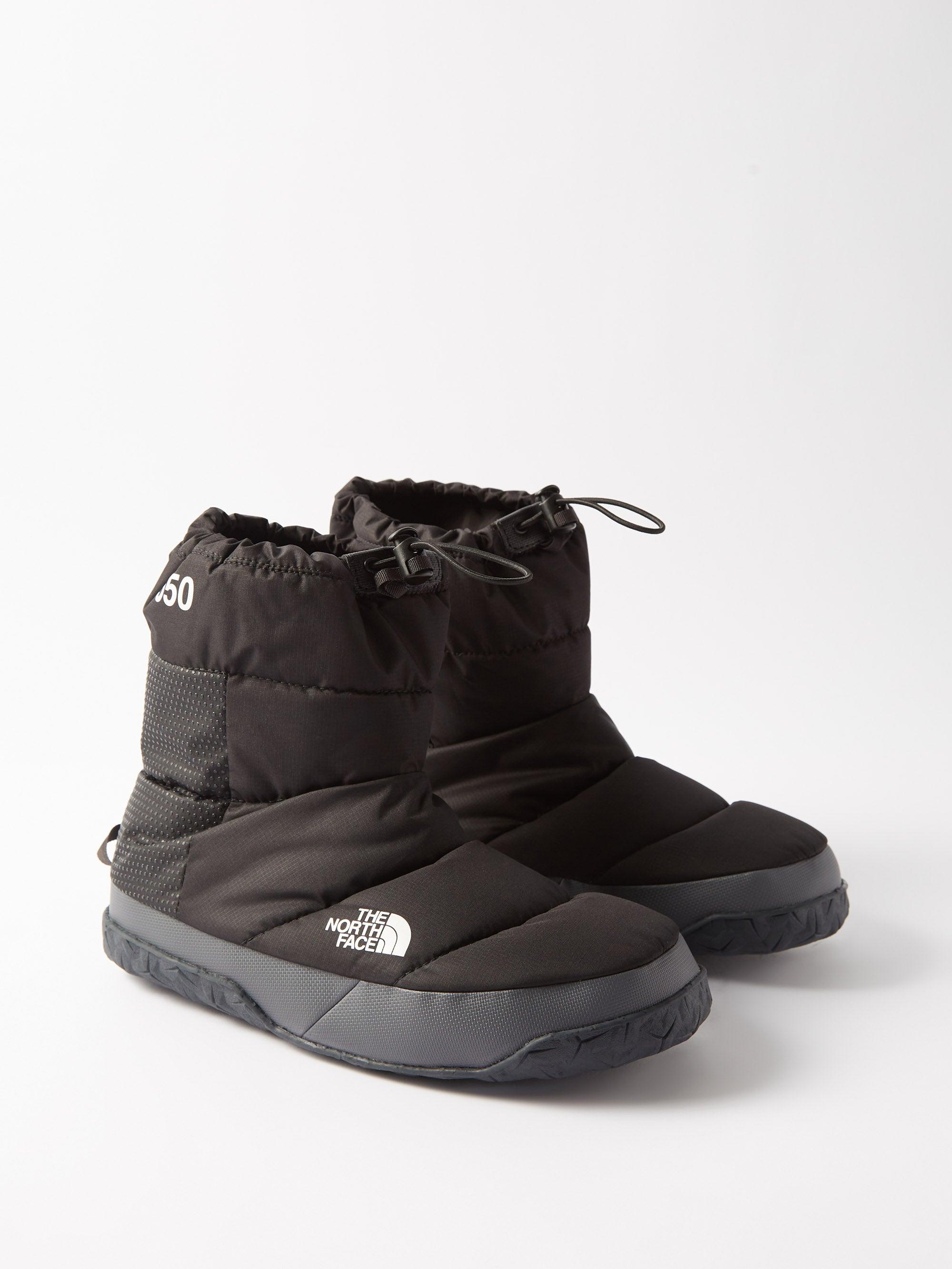 The North Face Nuptse Apres Down Insulated Booties in Black for 