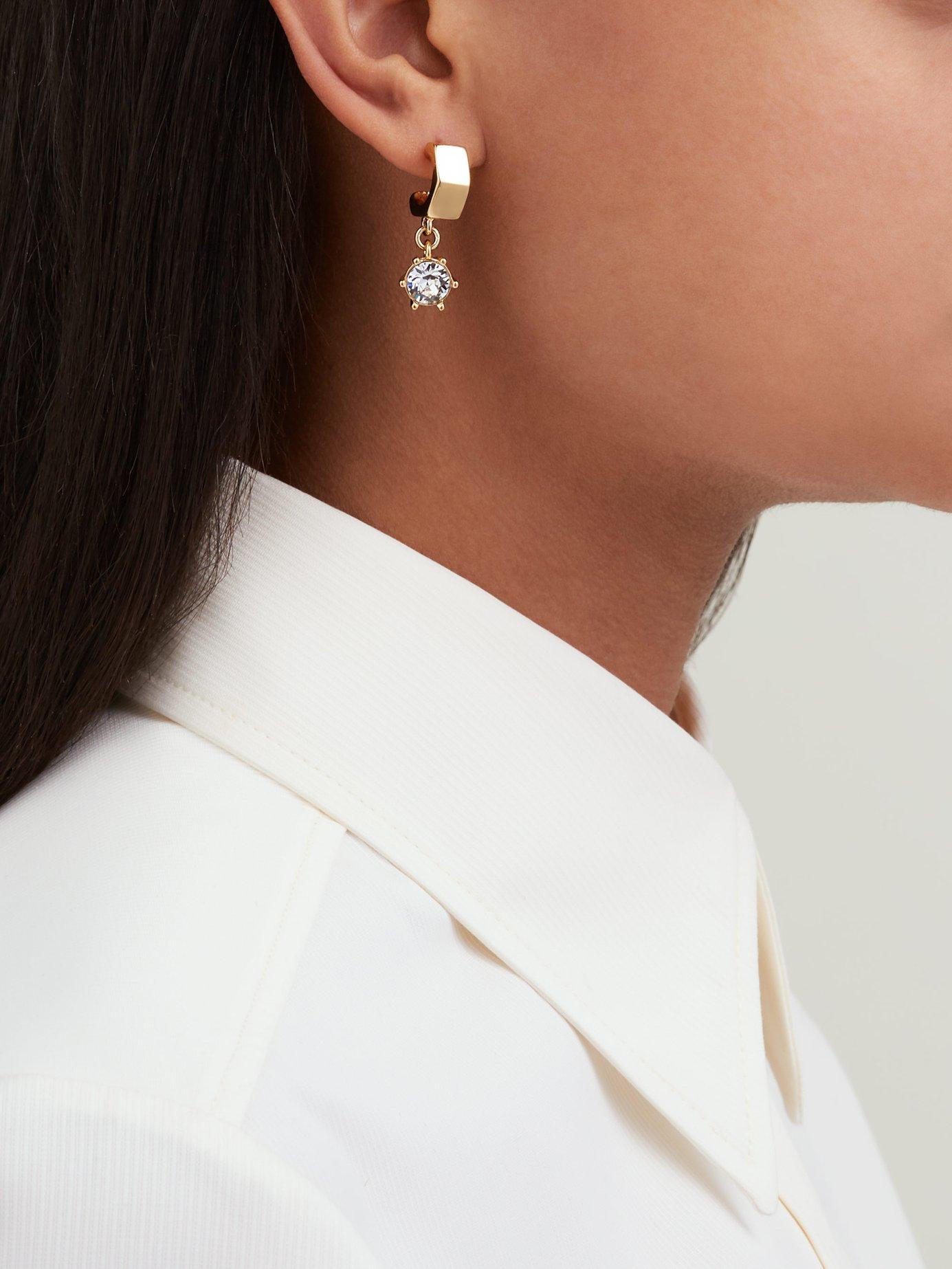Burberry Nut And Bolt Earrings in Gold (Metallic) | Lyst