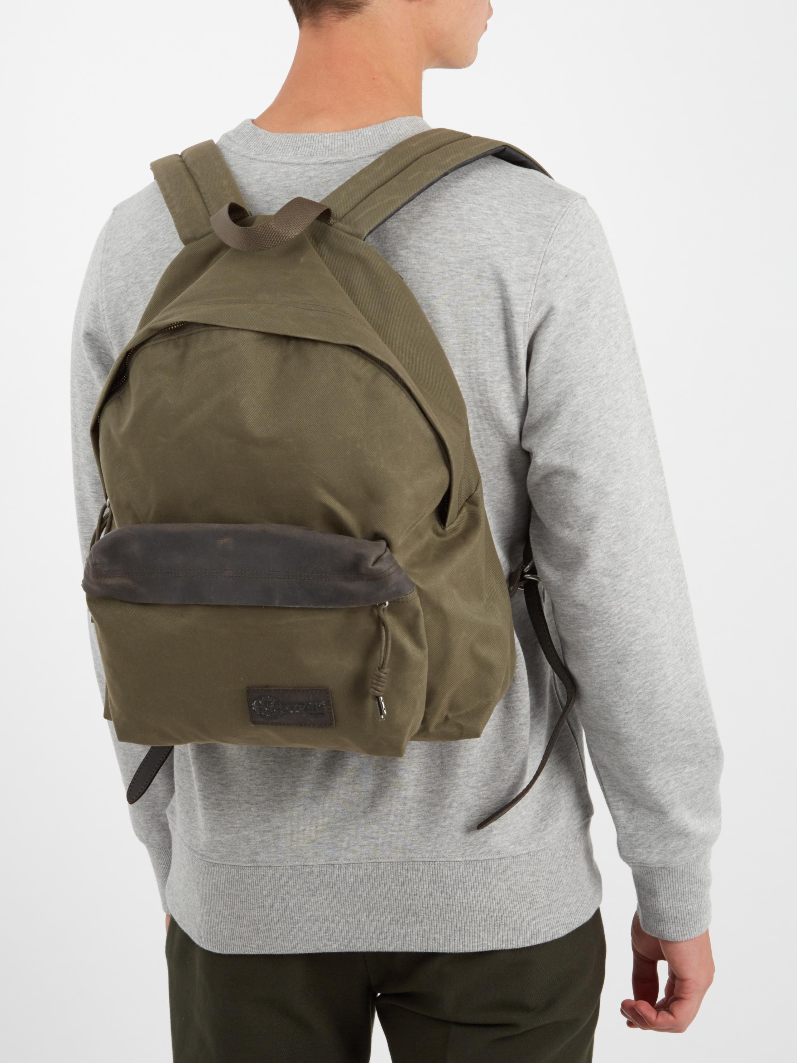 eastpak canvas backpack