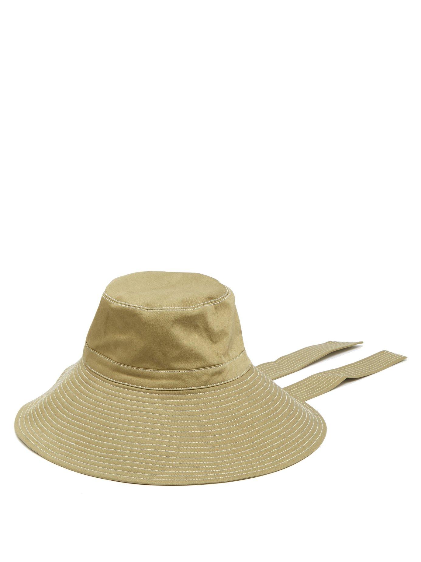 Ganni Cotton Hewson Wide-brim Safari 