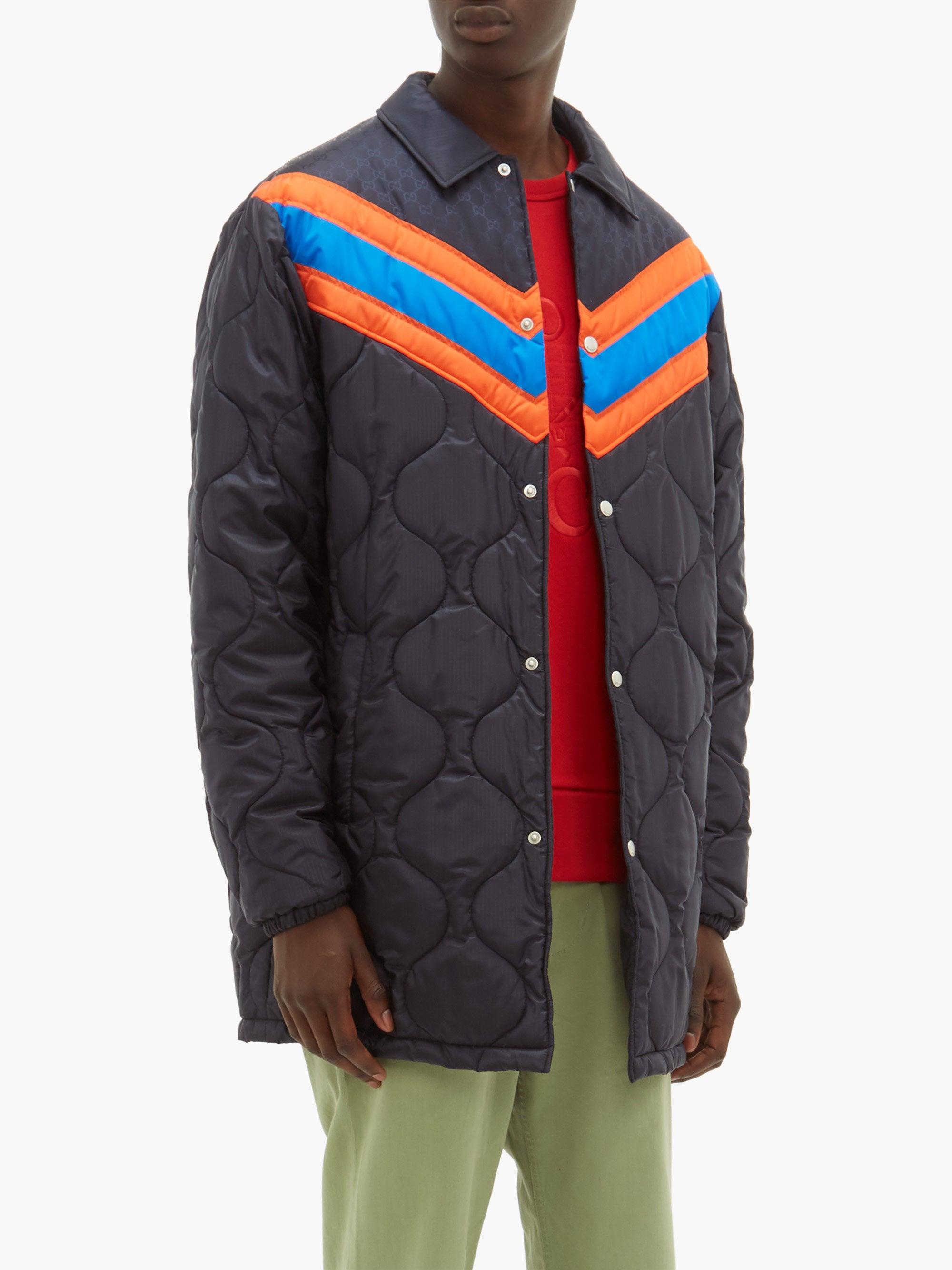 gucci chevron jacket