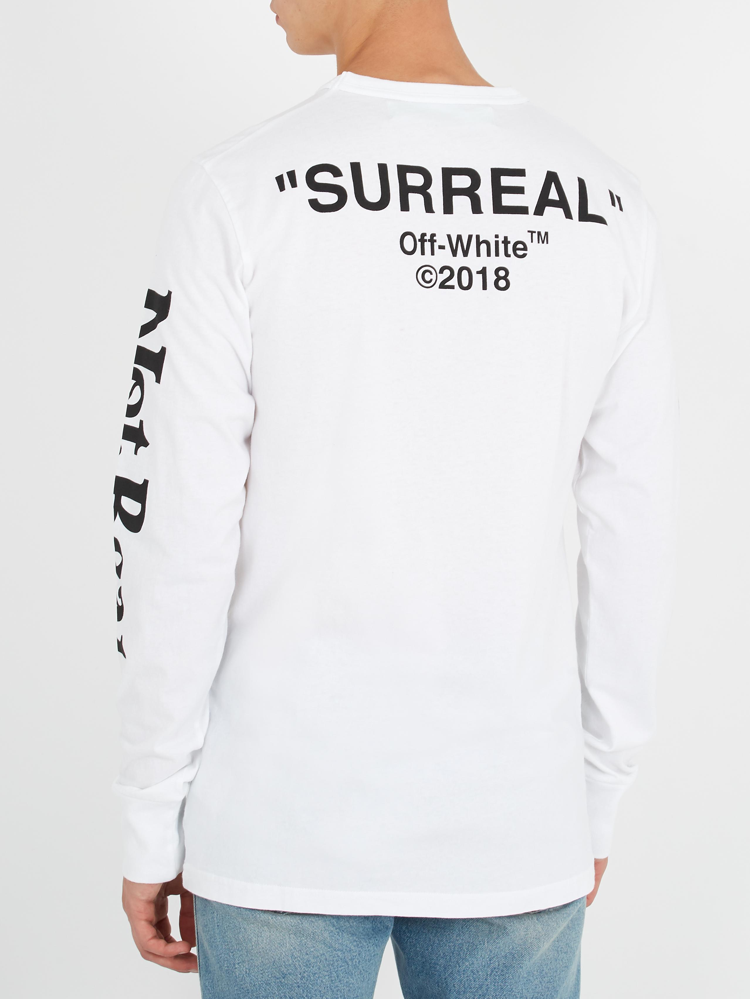 off white surreal tee