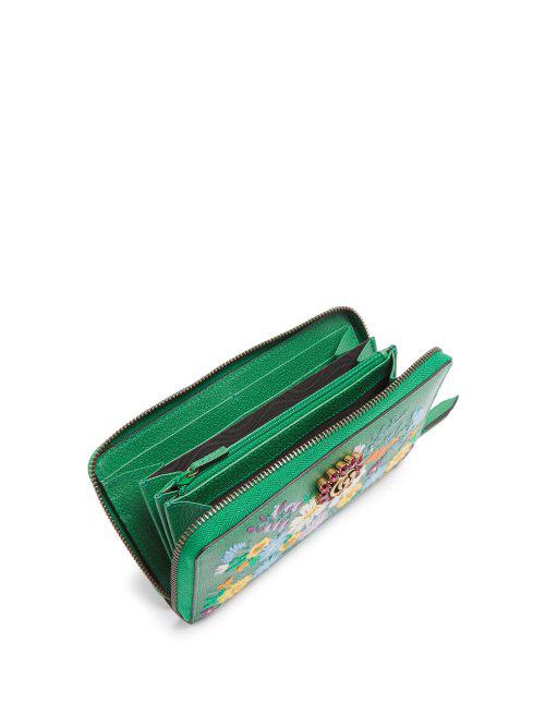 gucci green wallet